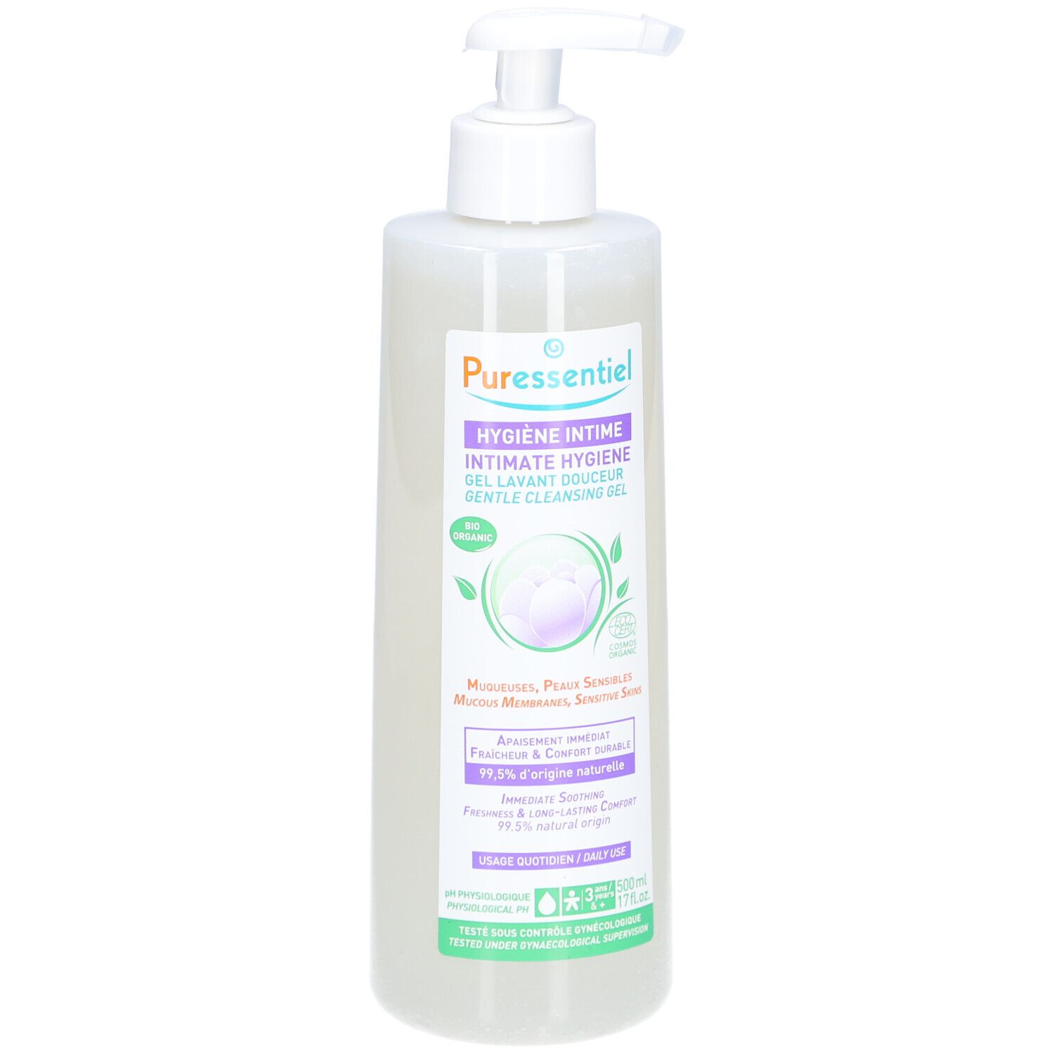 Puressentiel® gel de toilette intime bio à l'aloe vera