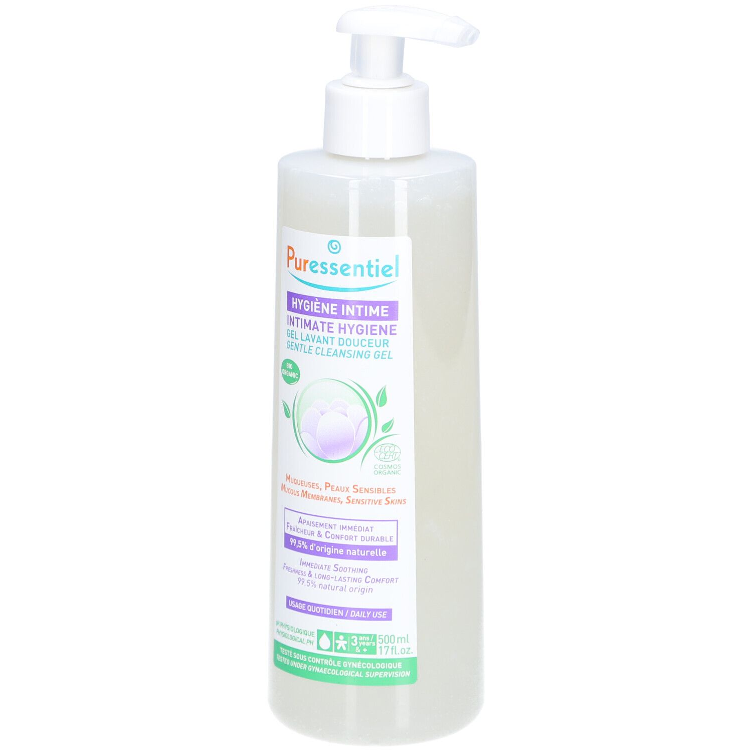 Puressentiel® gel de toilette intime bio à l'aloe vera