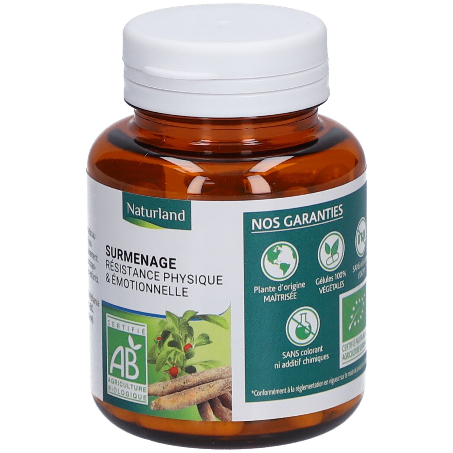 Naturland Überanstrengung Körperliche & Emotionale Widerstandskraft Bio
