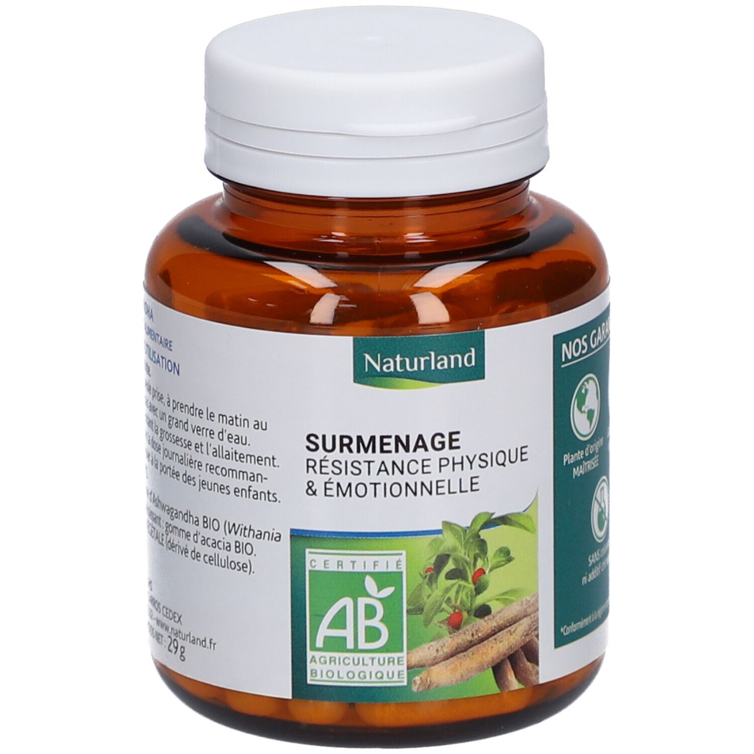 Naturland Überanstrengung Körperliche & Emotionale Widerstandskraft Bio
