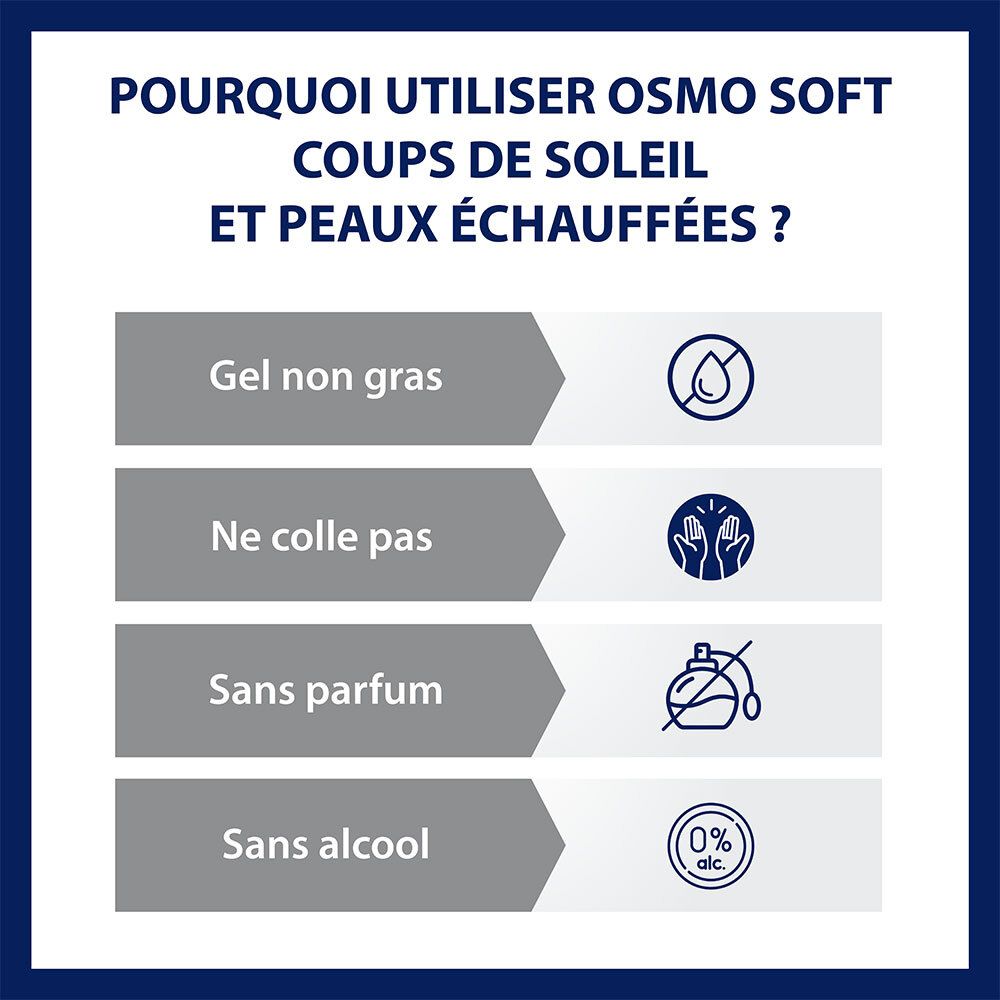 OSMO SOFT - COUPS DE SOLEIL - PEAUX ÉCHAUFFÉES