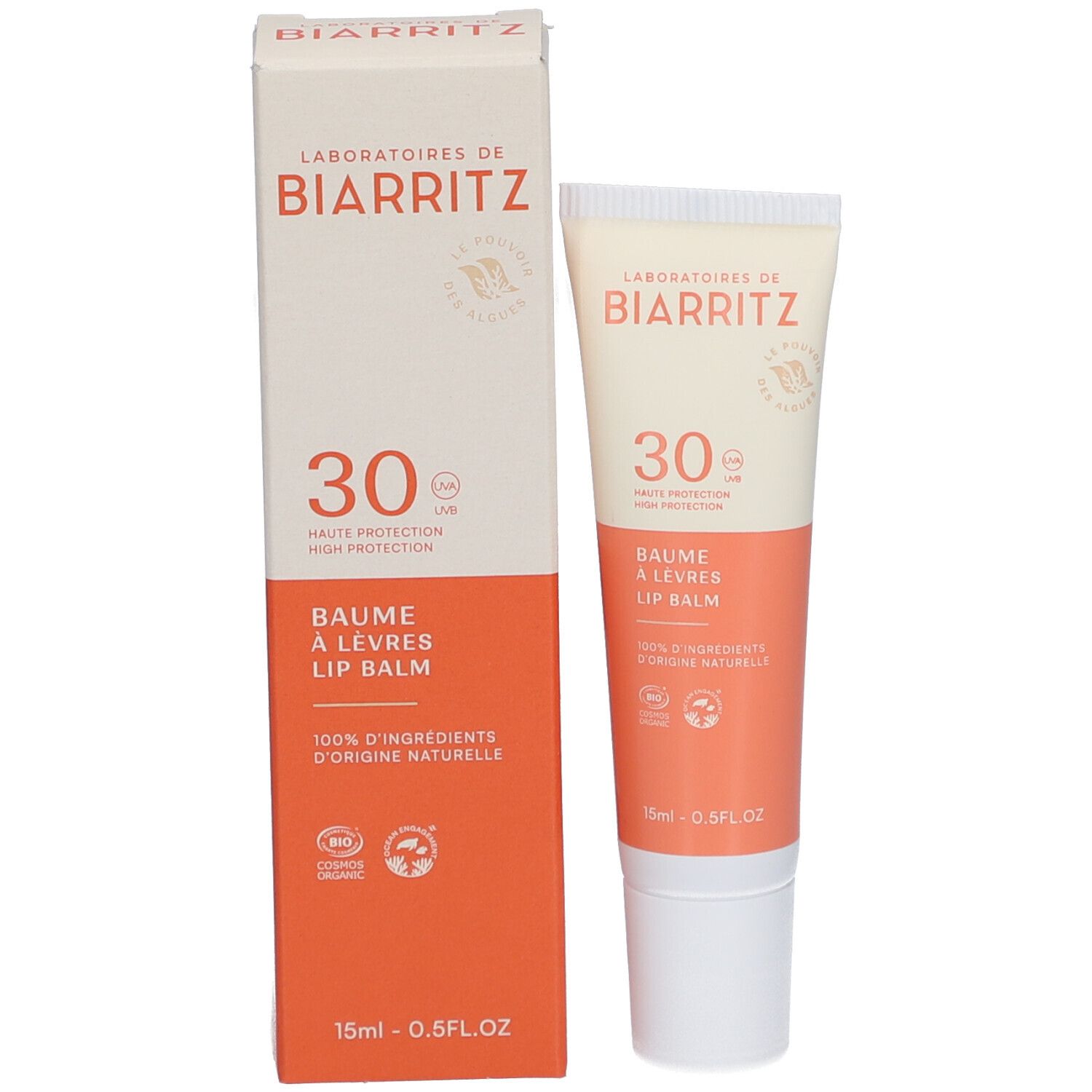Laboratoires de Biarritz Lippenbalsam SPF30 Meer & Berge bio