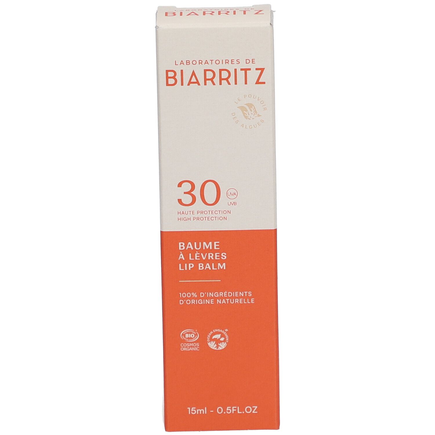 Laboratoires de Biarritz Lippenbalsam SPF30 Meer & Berge bio