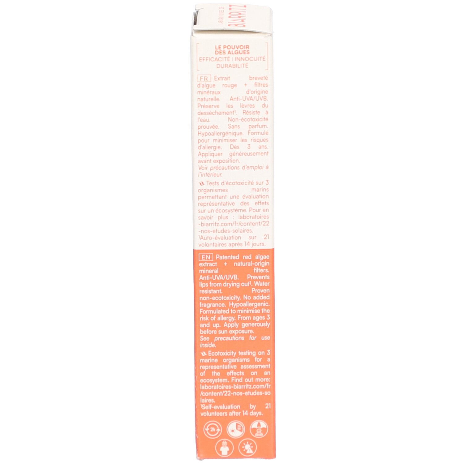 Laboratoires de Biarritz Lippenbalsam SPF30 Meer & Berge bio