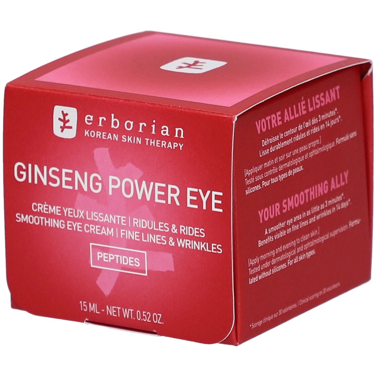 Erborian Ginseng Power Eye Glättende Augencreme mit Ginseng und Koffein