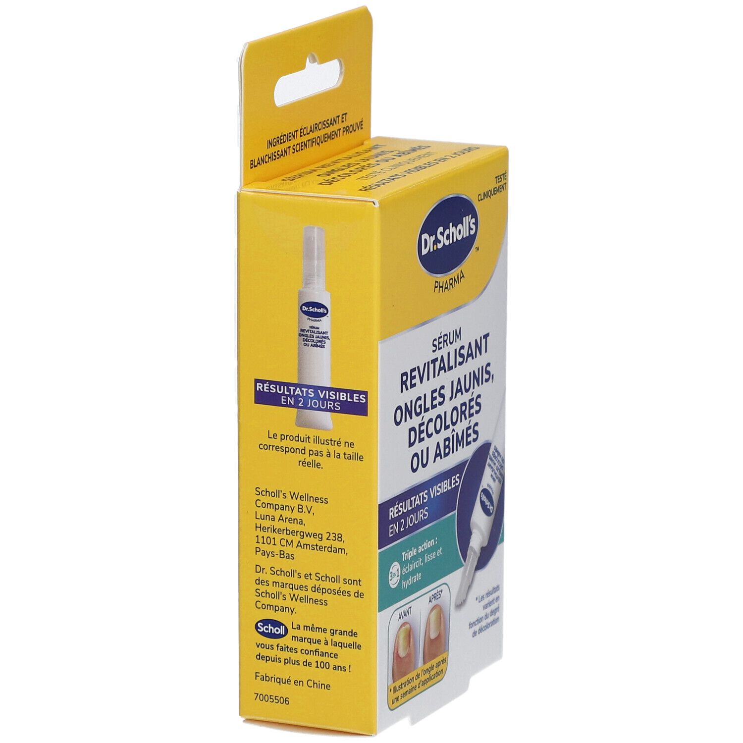 Dr. Scholl's Nail Revitalizing Serum - Dreifachwirkung: hellt auf, glättet und spendet Feuchtigkeit