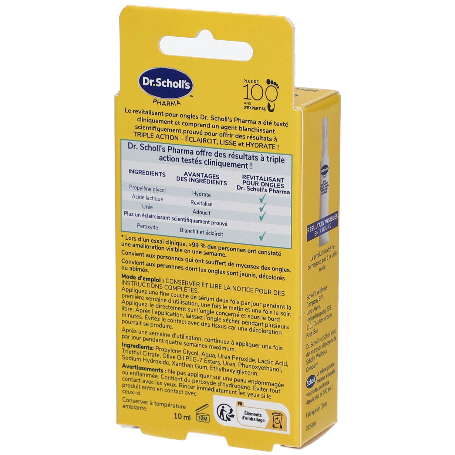 Dr. Scholl's Nail Revitalizing Serum - Dreifachwirkung: hellt auf, glättet und spendet Feuchtigkeit