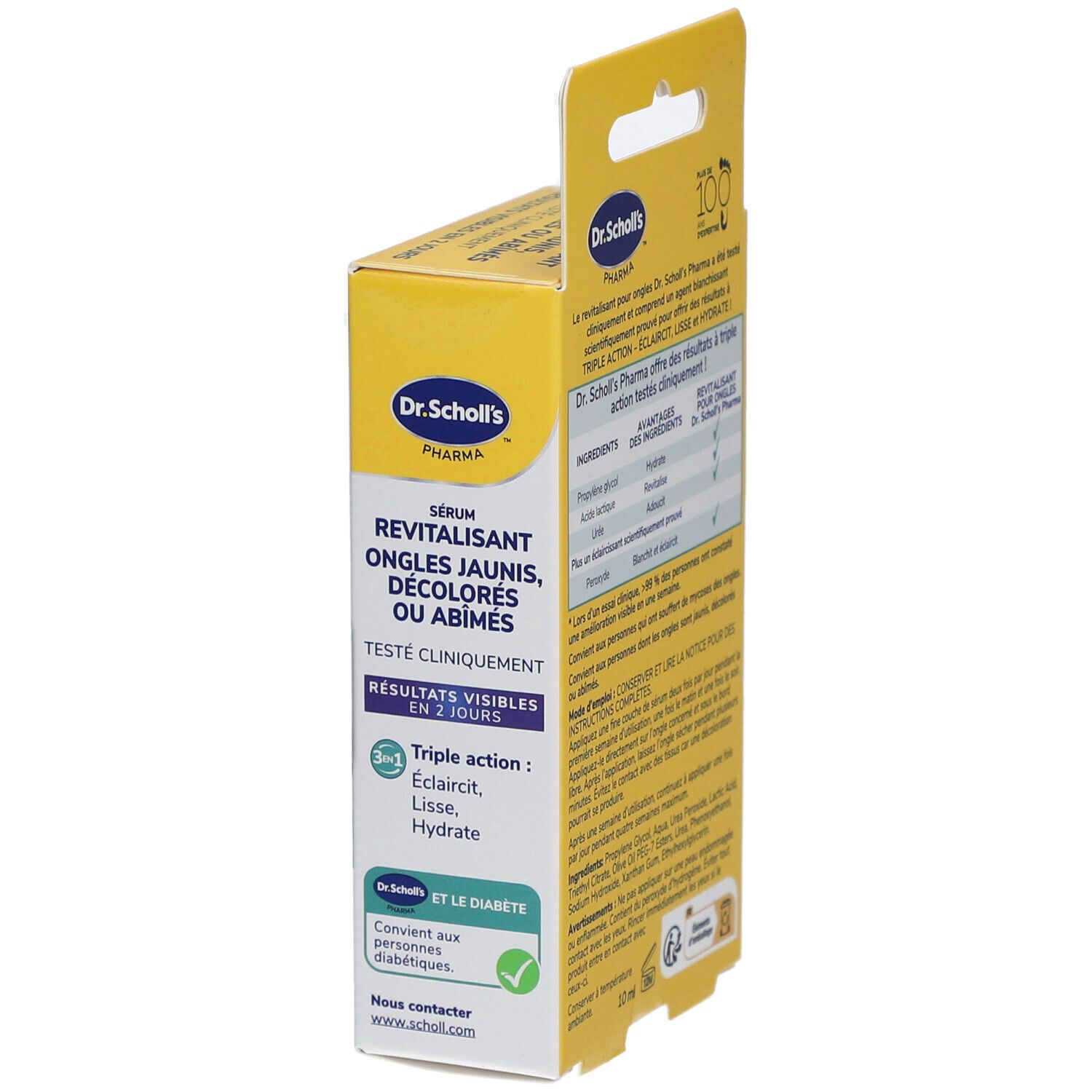 Dr. Scholl's Nail Revitalizing Serum - Dreifachwirkung: hellt auf, glättet und spendet Feuchtigkeit