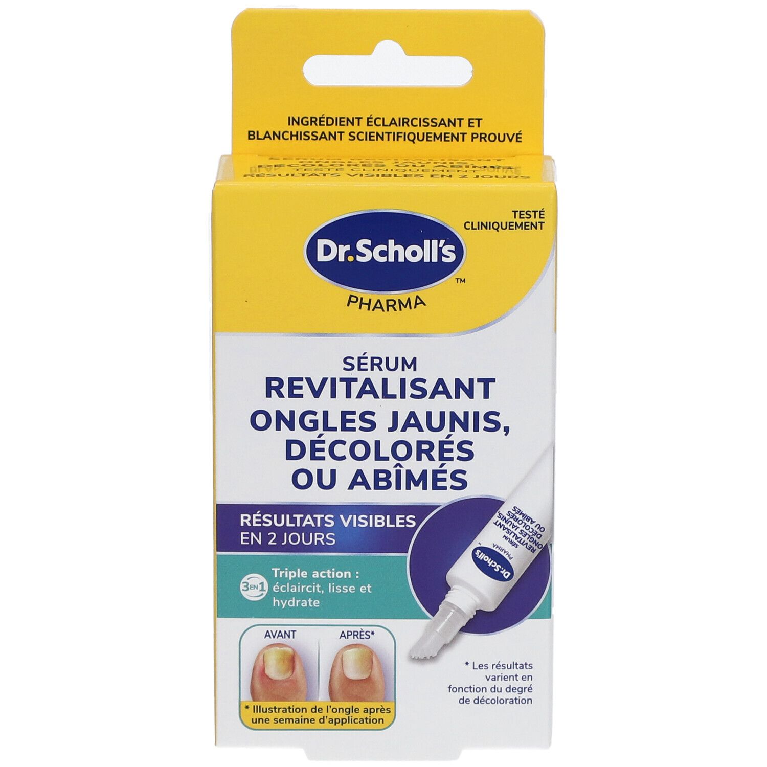 Dr. Scholl's Nail Revitalizing Serum - Dreifachwirkung: hellt auf, glättet und spendet Feuchtigkeit