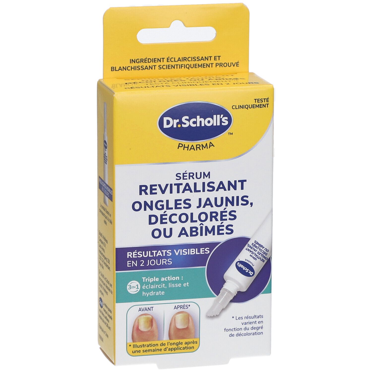 Dr. Scholl's Nail Revitalizing Serum - Dreifachwirkung: hellt auf, glättet und spendet Feuchtigkeit