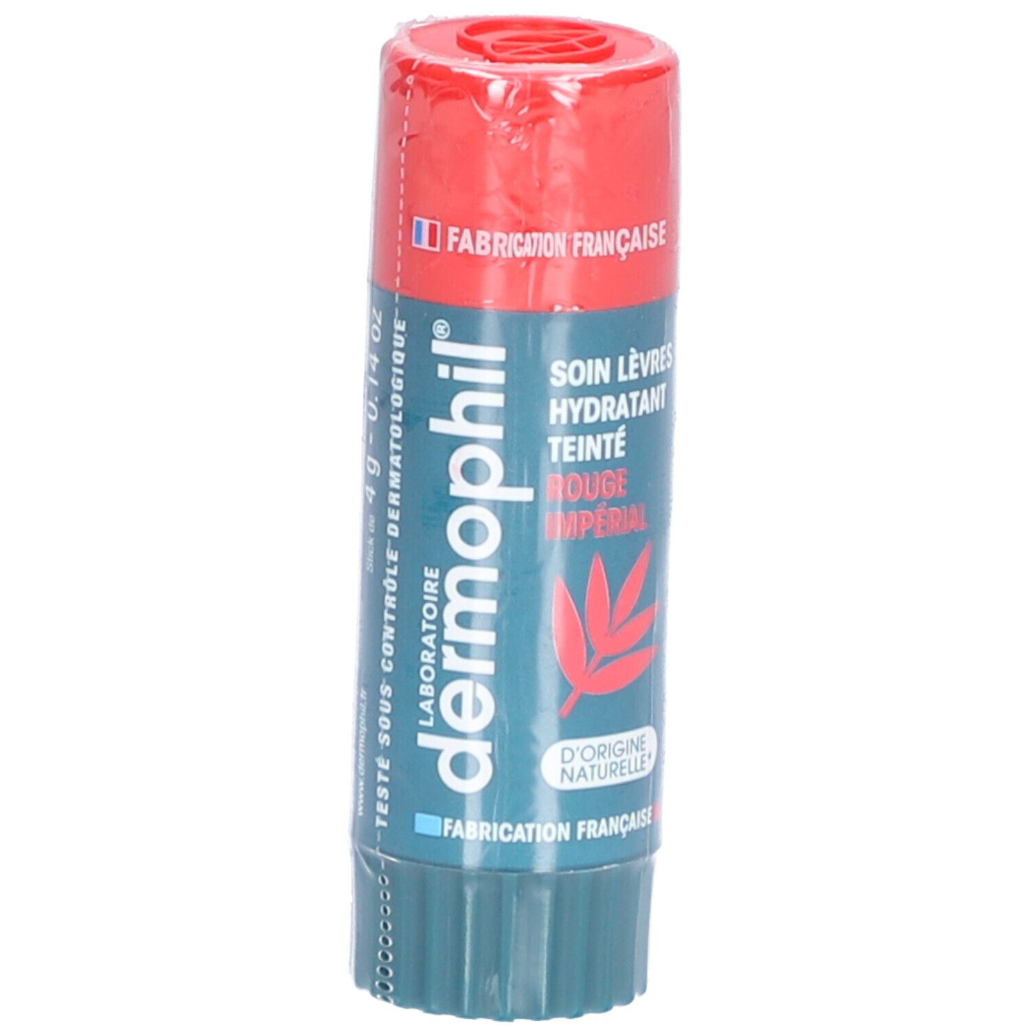 DERMOPHIL Getönter feuchtigkeitsspendender Lippenbalsam Imperial Red