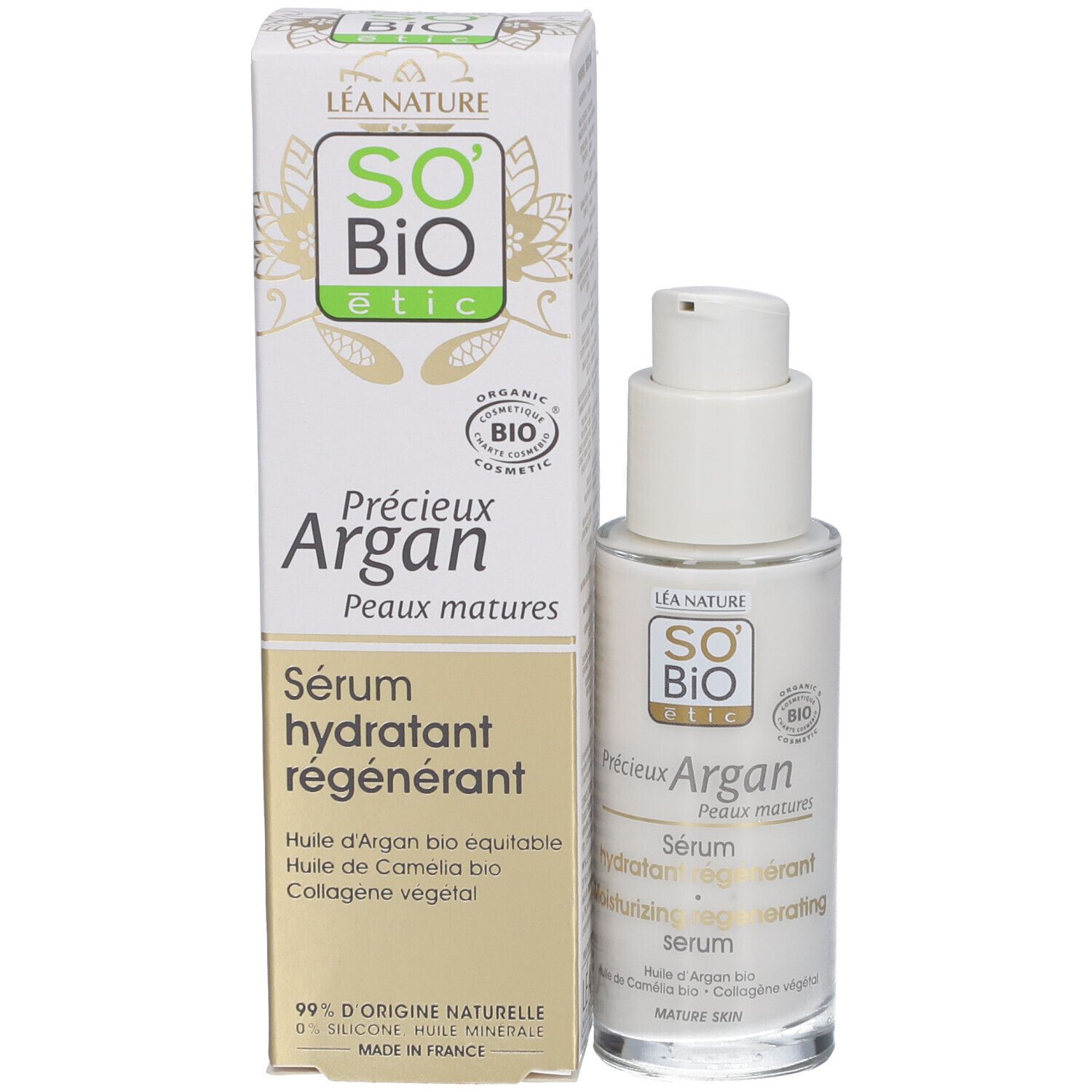 SO BIO ETIC Sérum Hydratant Régénérant