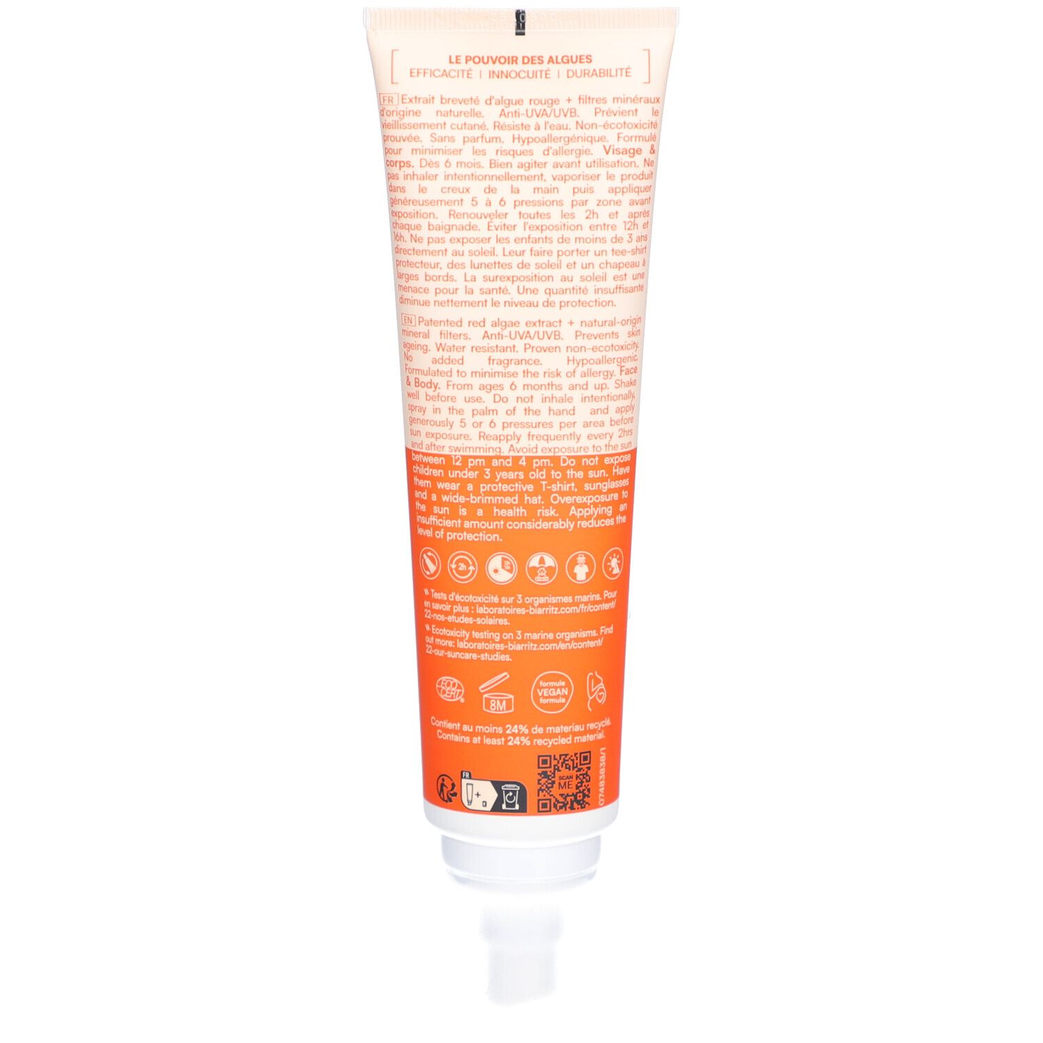 LABORATOIRES DE BIARRITZ Sonnenschutzspray Familie SPF50+