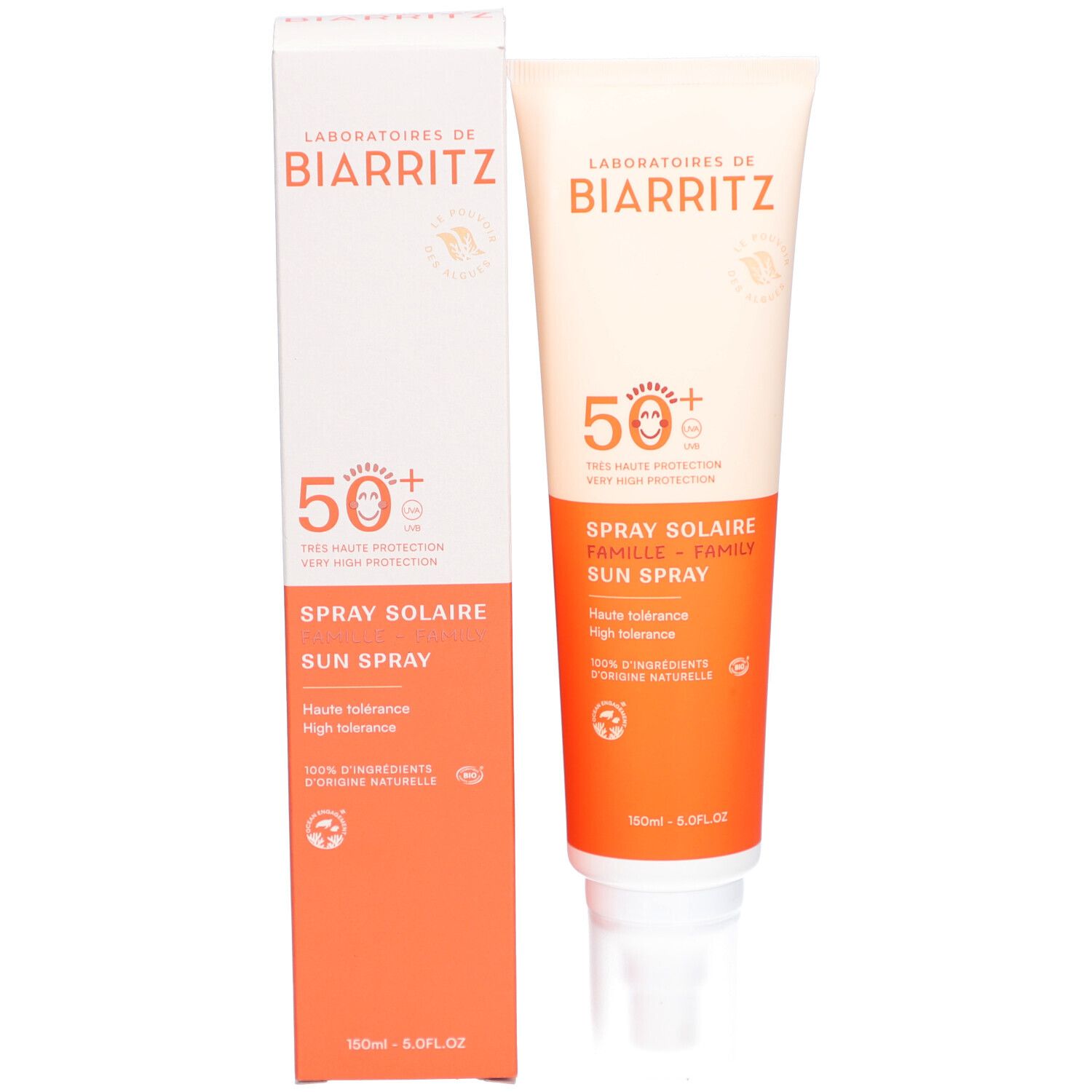 LABORATOIRES DE BIARRITZ Sonnenschutzspray Familie SPF50+