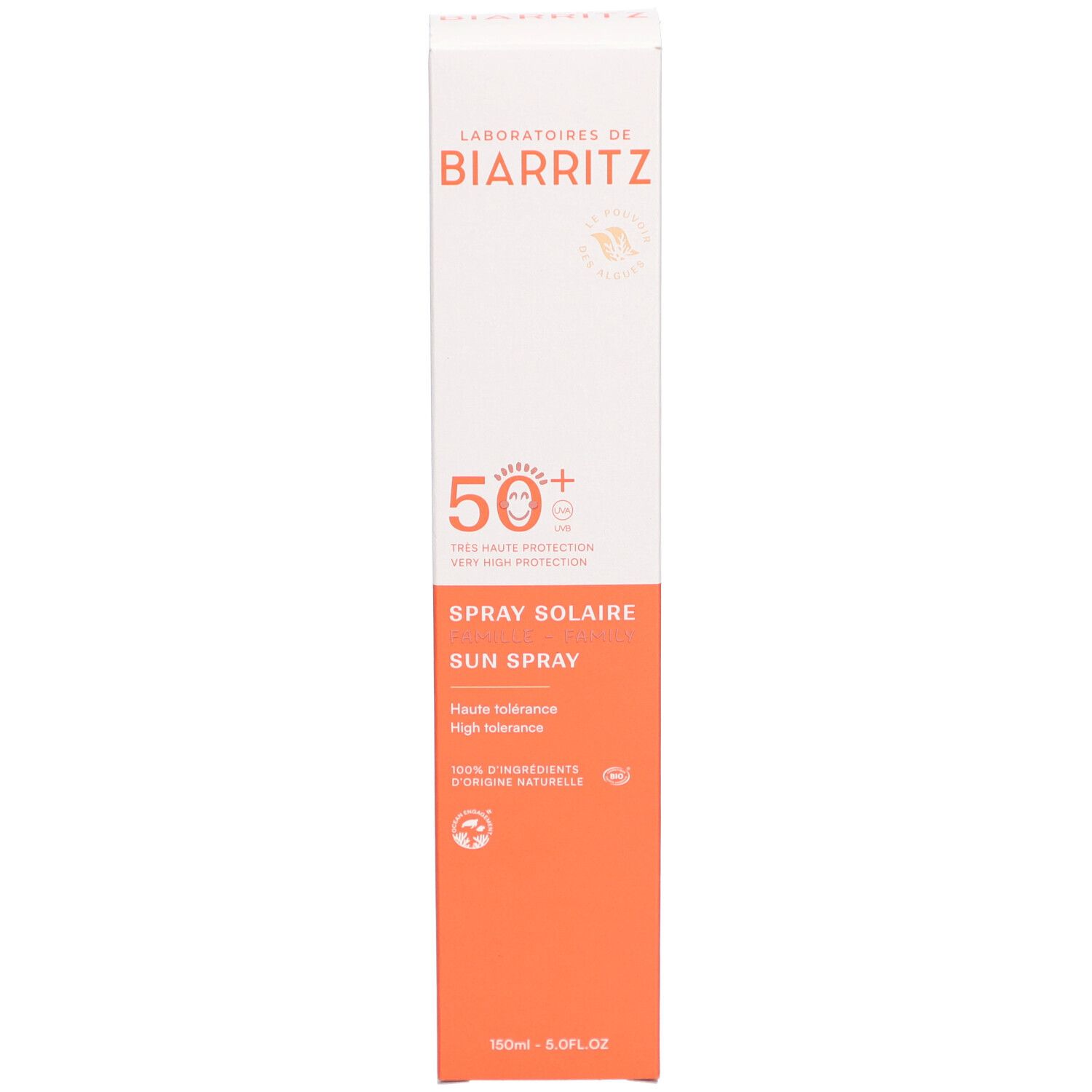 LABORATOIRES DE BIARRITZ Sonnenschutzspray Familie SPF50+