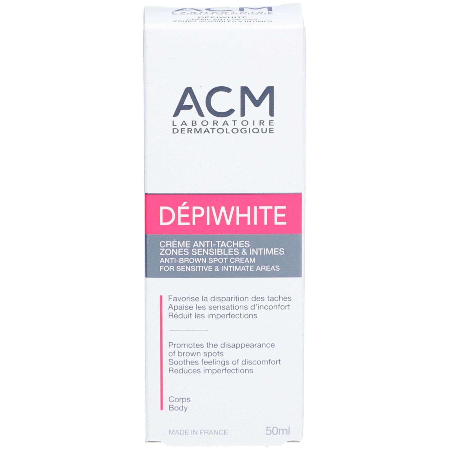 DEPIWHITE Anti-Flecken Creme Empfindliche Zonen & Intimbereich
