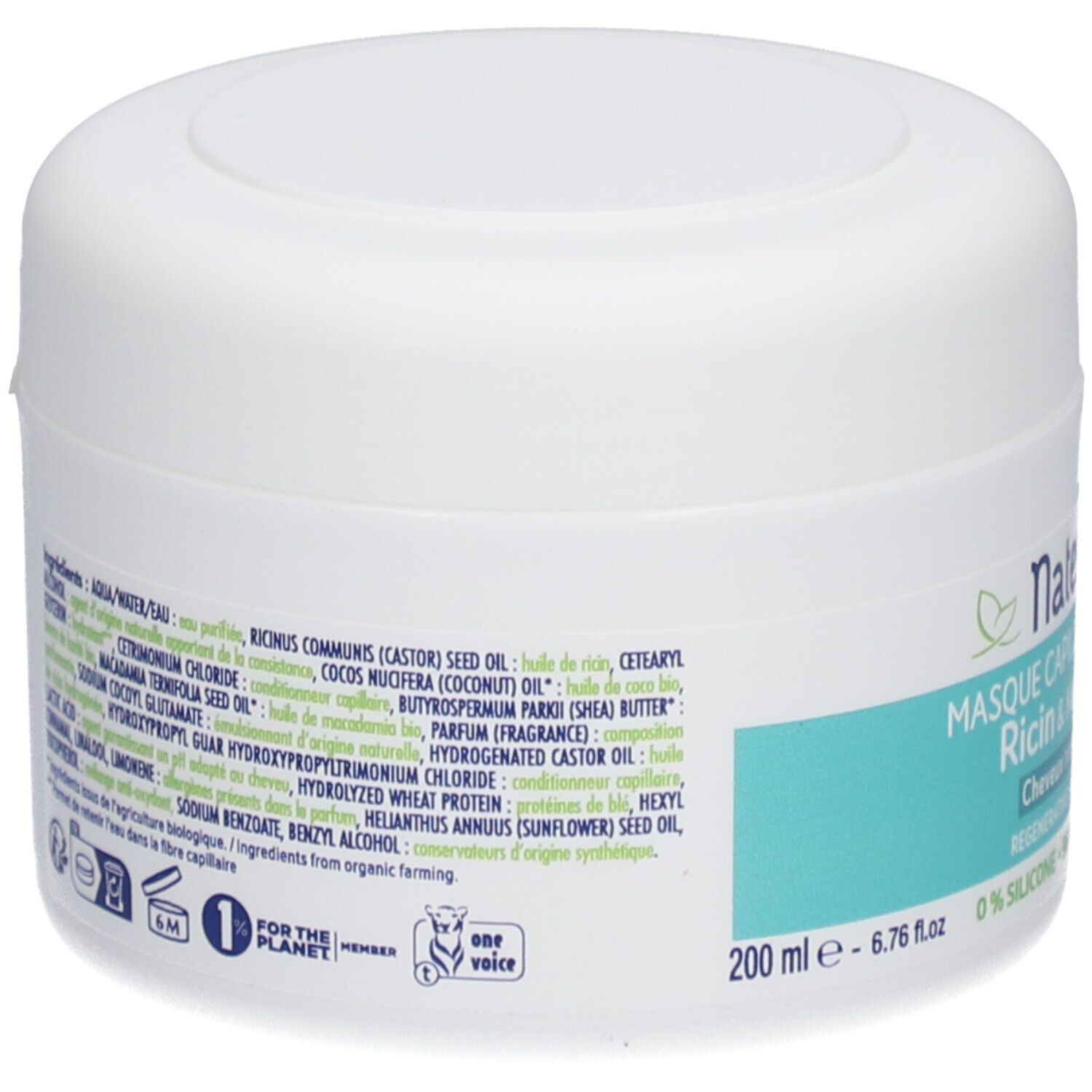NATESSANCE Masque capillaire fortifiant