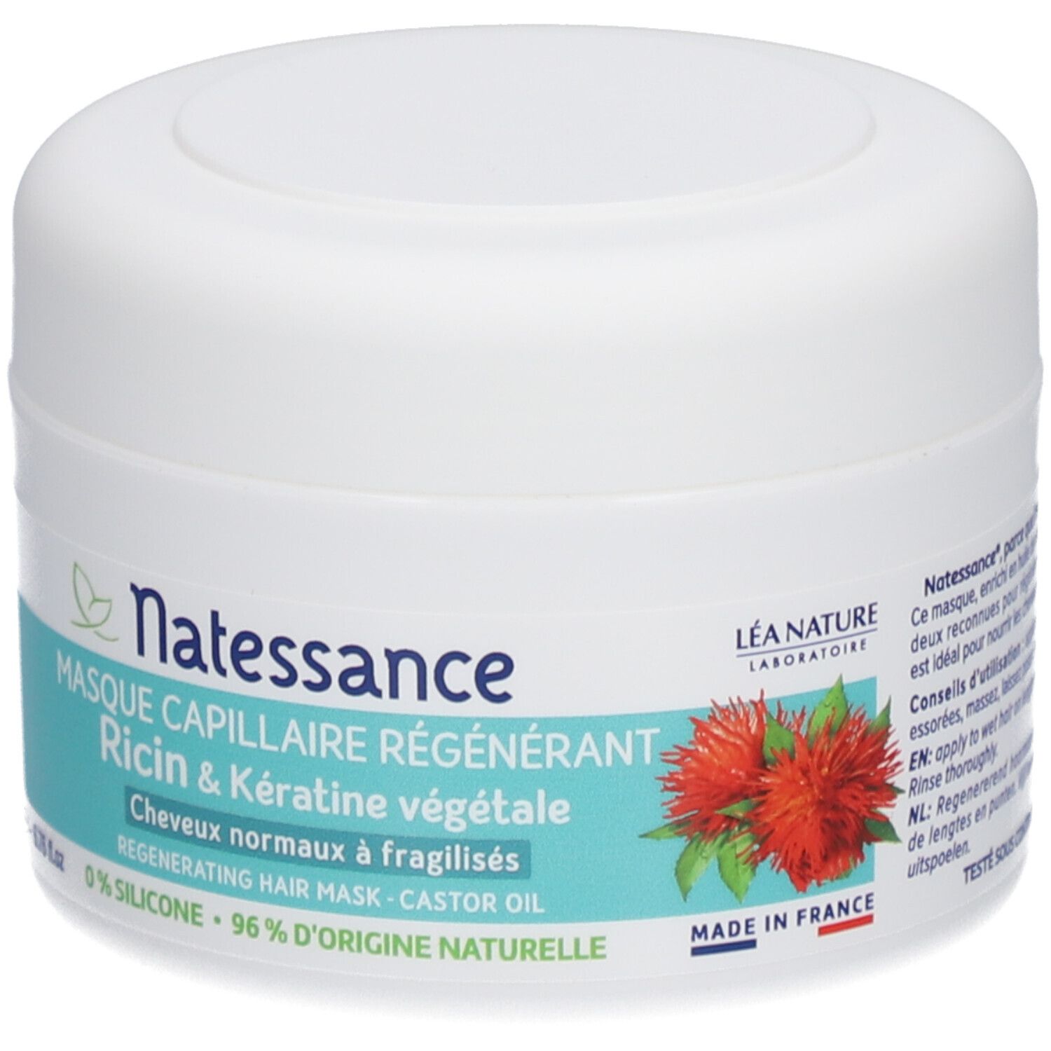 NATESSANCE Masque capillaire fortifiant