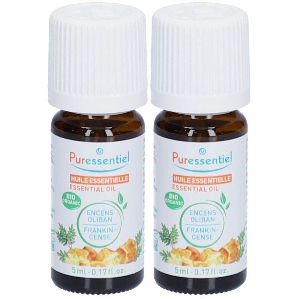 PURESSENTIEL Huile Essentielle Encens Oliban bio x2