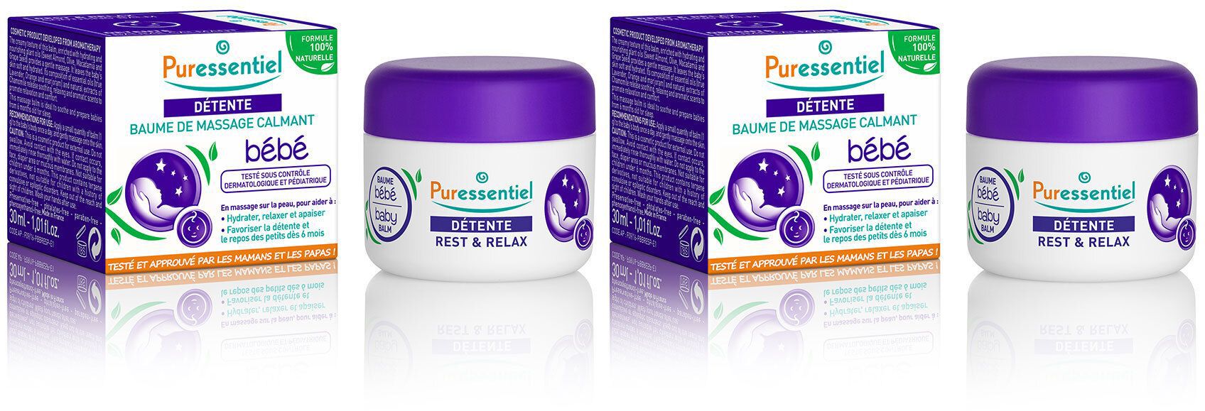 Puressentiel Sommeil - Détente Beruhigender Massagebalsam Baby