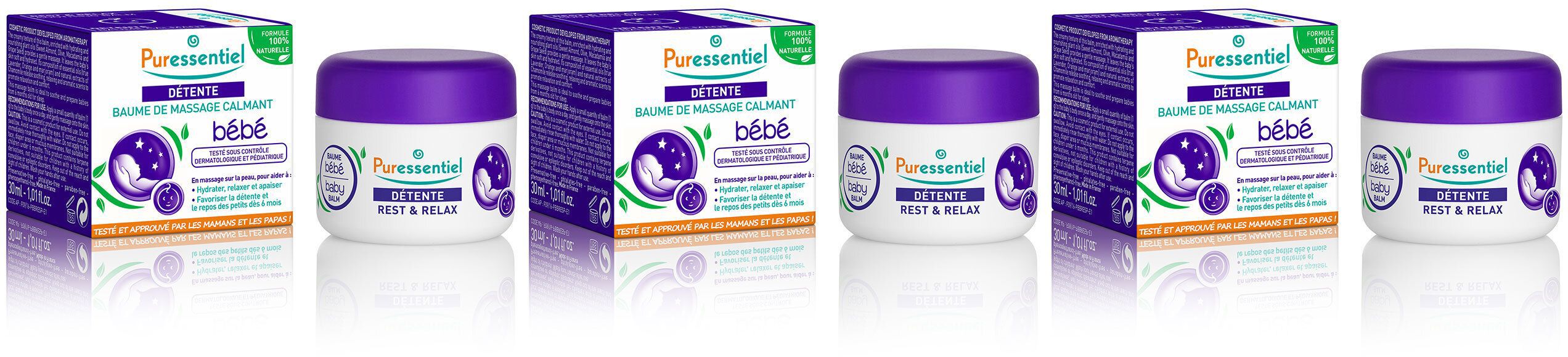 Puressentiel Sommeil - Détente Beruhigender Massagebalsam Baby