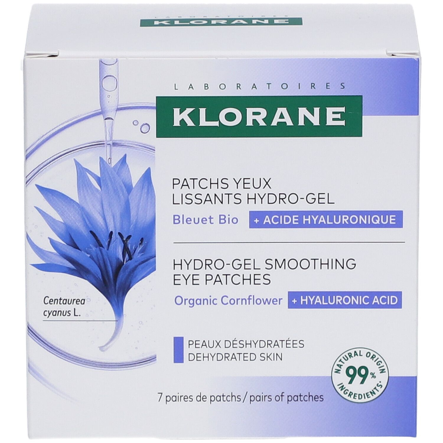 KLORANE Glättende Augenpatches Hydro-Gel