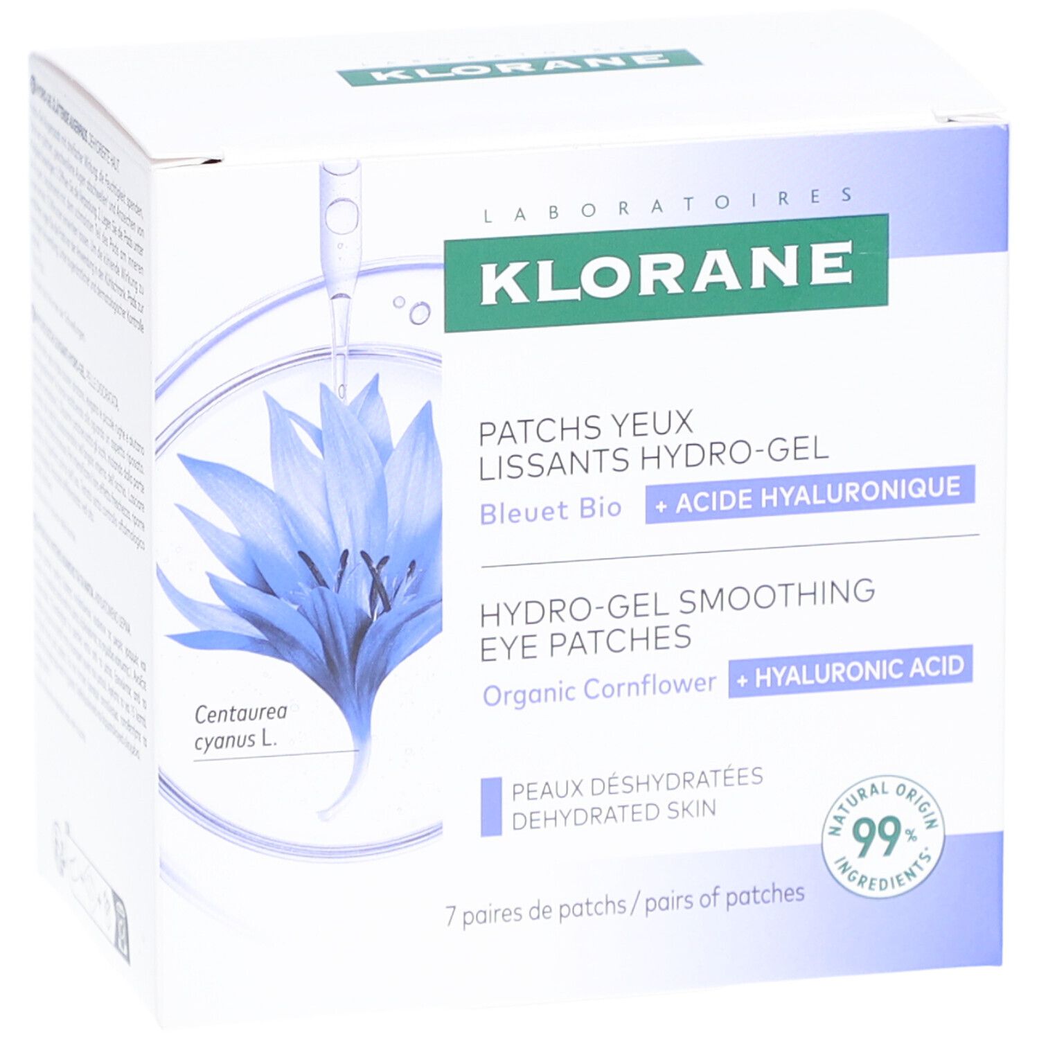 KLORANE Glättende Augenpatches Hydro-Gel