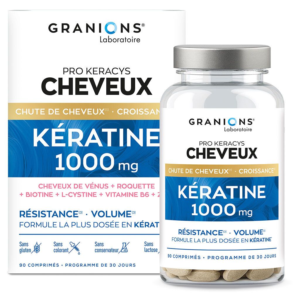 Granions Pro Keracys Kératine - 1000mg