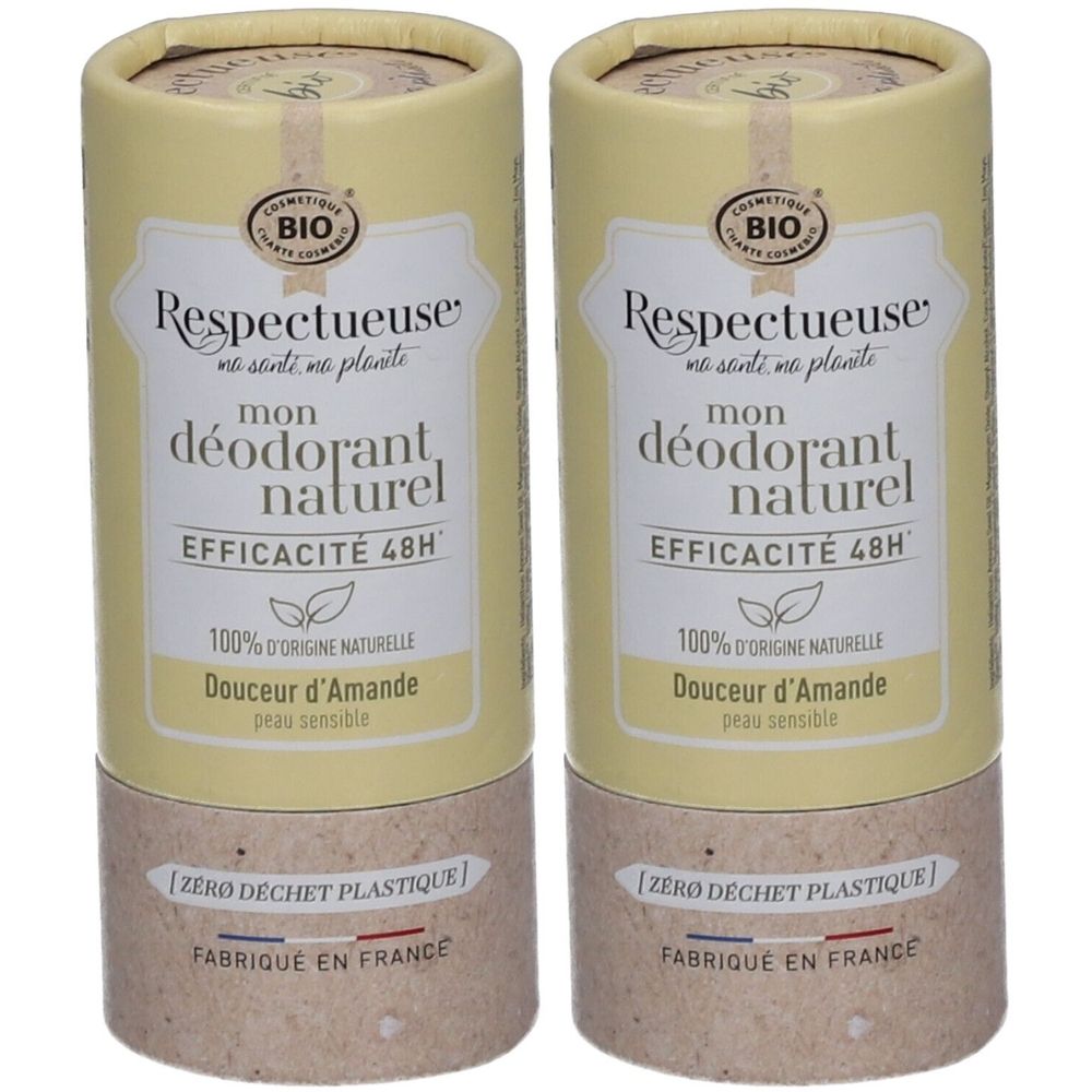 Respectueuse Mon Déodorant naturel Douceur d'Amande