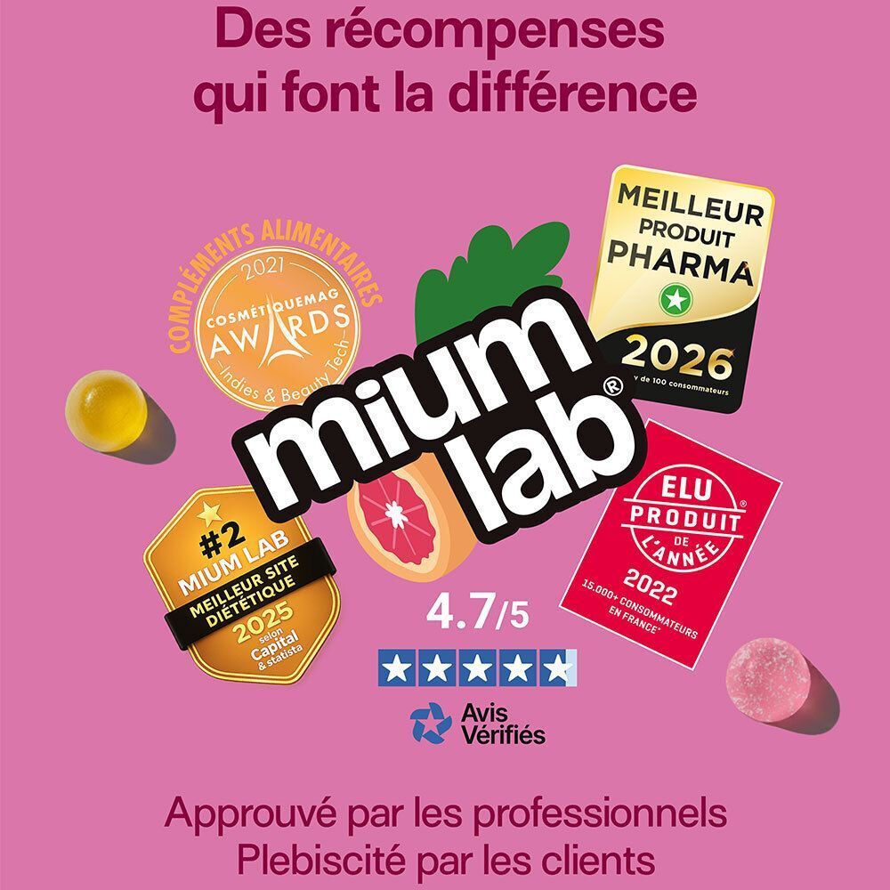 Mium Lab Auszeichnungen und Kundenbewertungen für Produkte.