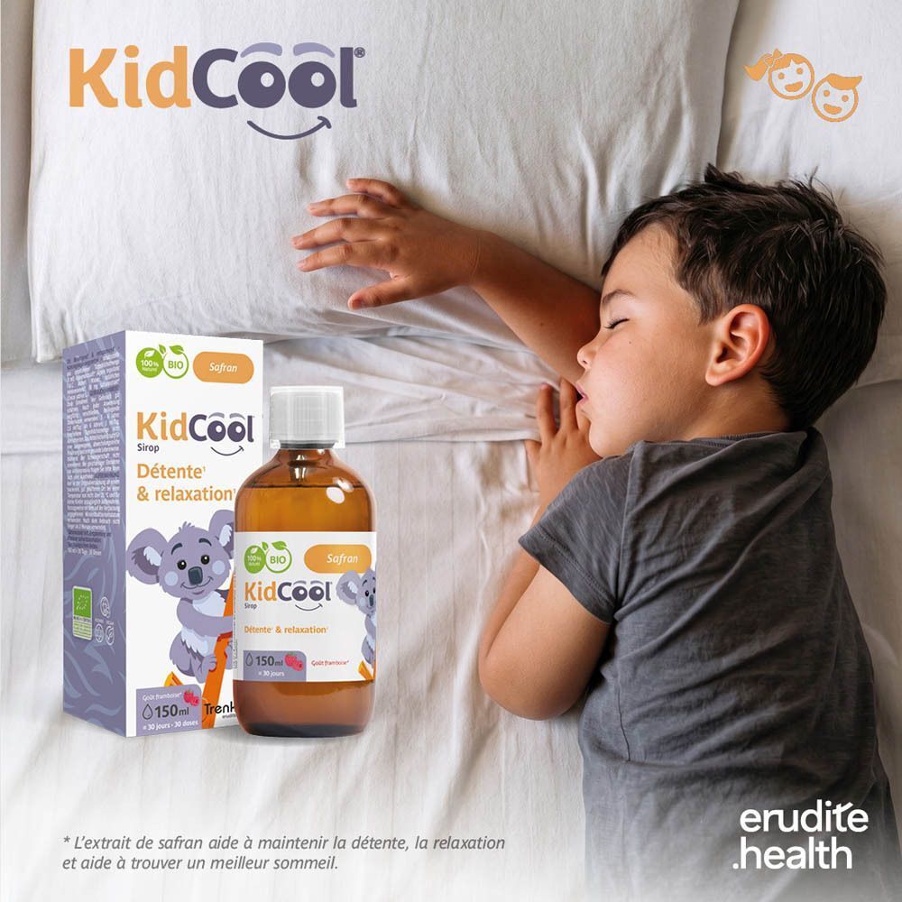KidCool Sirup zur Entspannung und Beruhigung, 150 ml.