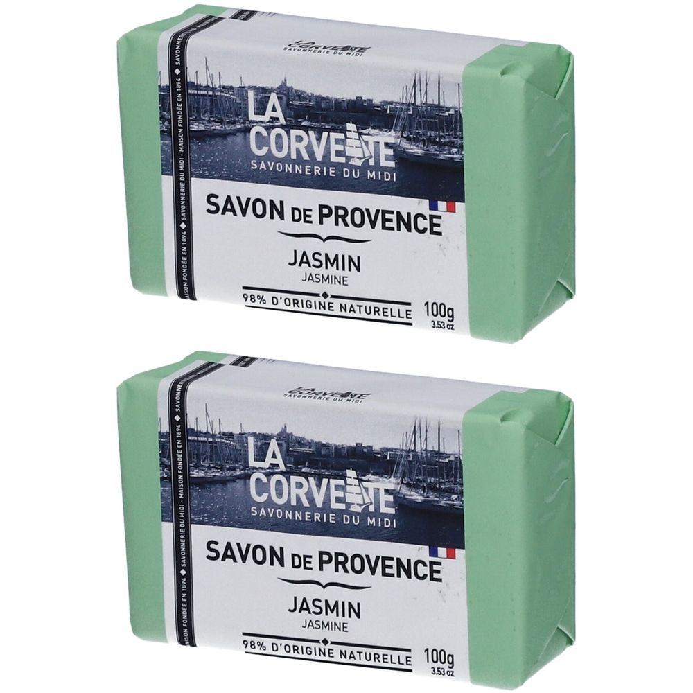 LA CORVETTE Seife der Provence Jasmin
