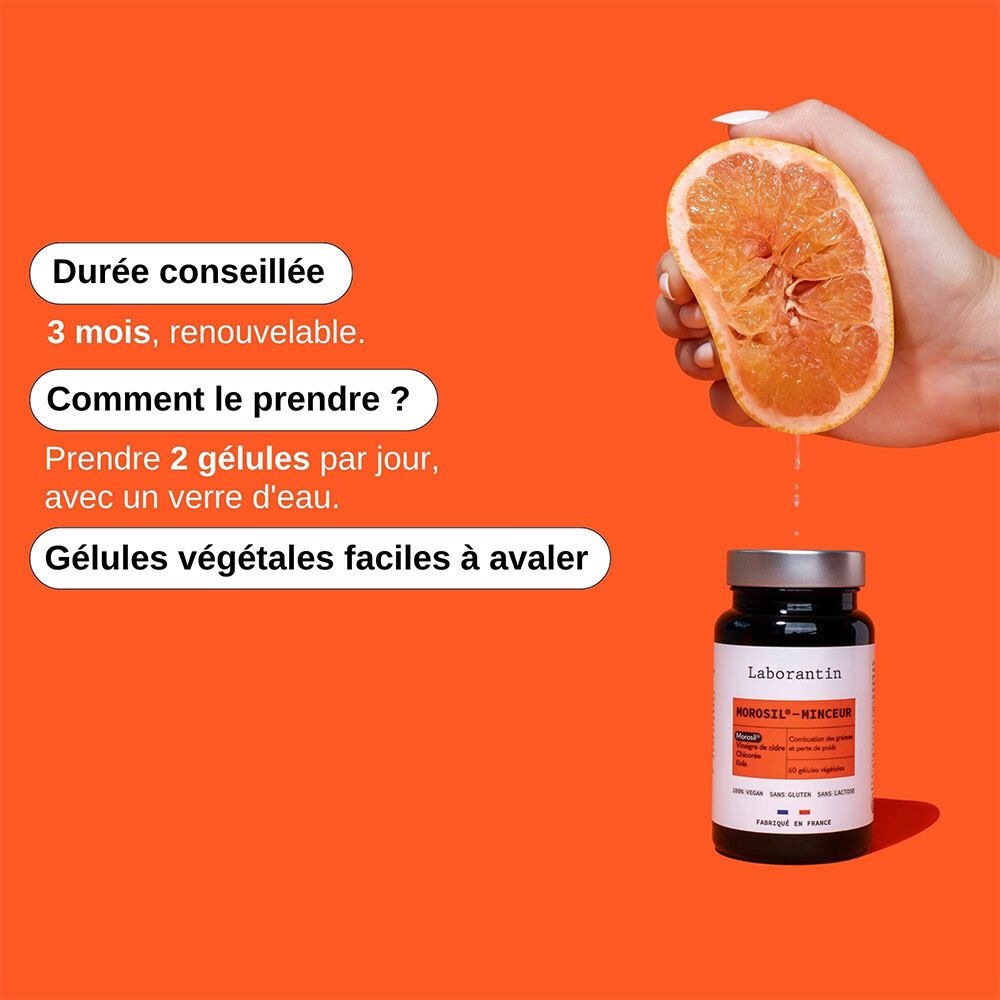 Conseils d'utilisation: 3 mois, renouvelable. Comment le prendre ? 2 gélules par jour, avec de l'eau. Gélules végétales.