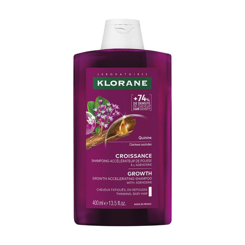 Klorane Croissance Shampoing accélérateur de pousse à l'adénosine
