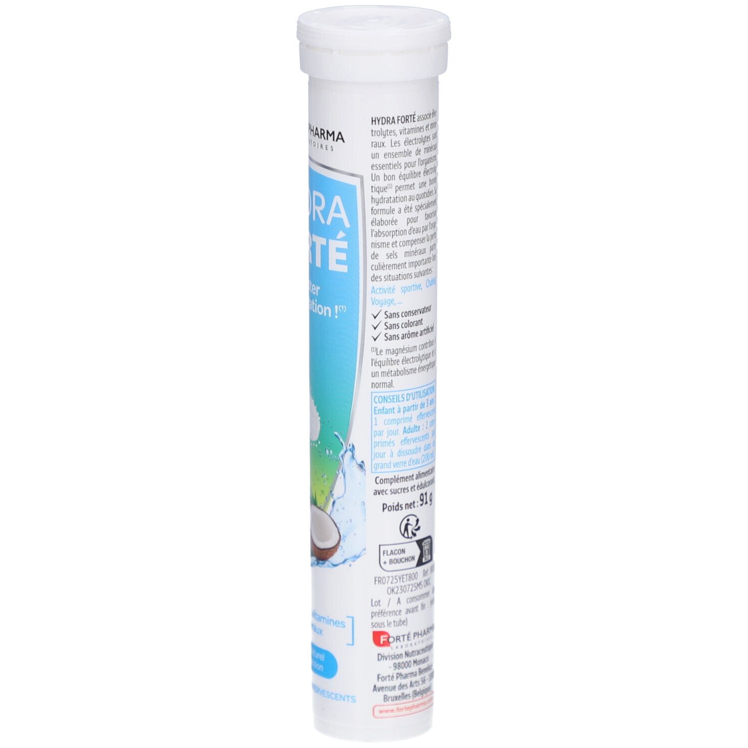 Zylinderförmige Verpackung mit Text. Enthält Informationen über das Produkt. Enthält Informationen über die Inhaltsstoffe und die Anwendung.