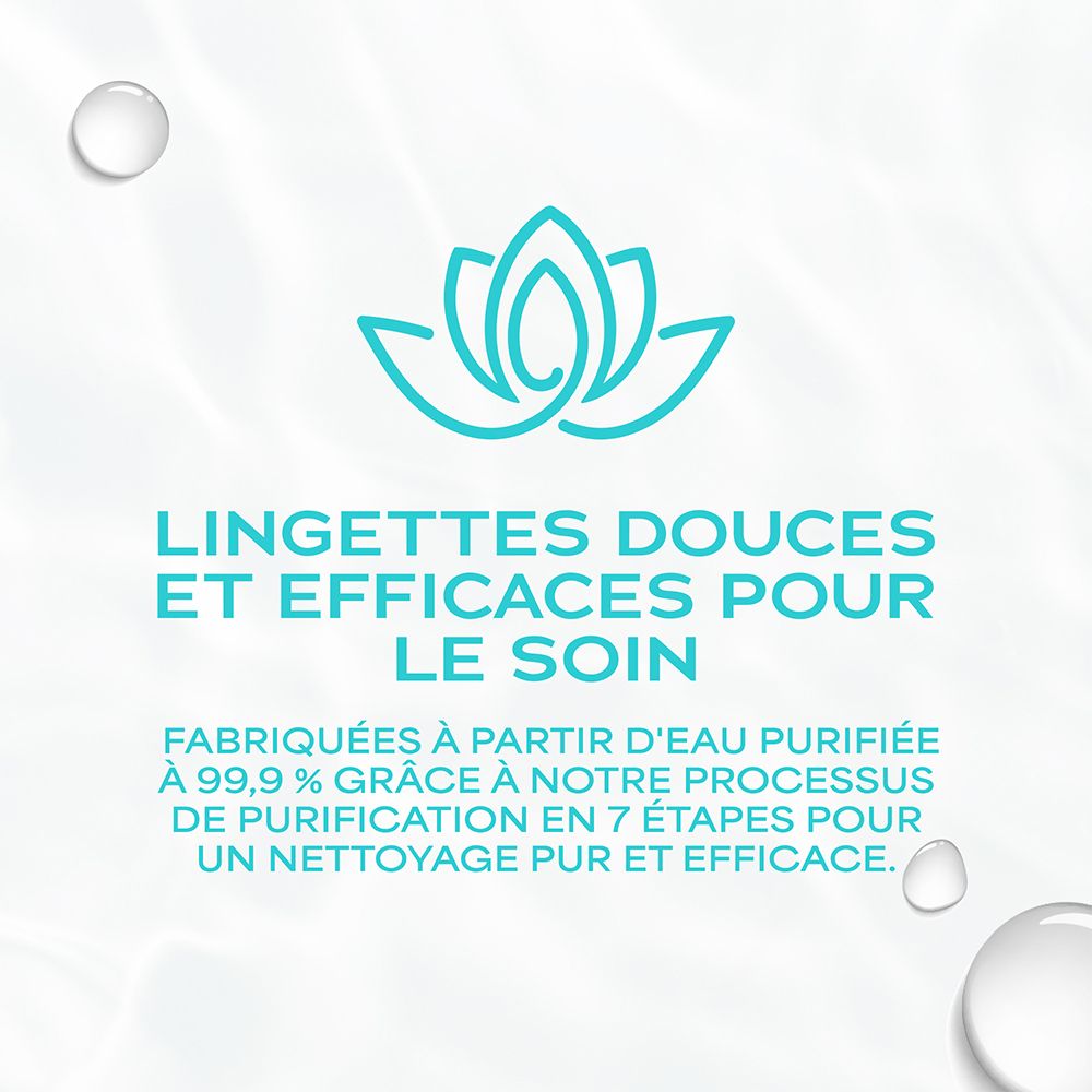 WaterWipes Feuchttücher: Sanfte und effektive Reinigung mit gereinigtem Wasser.