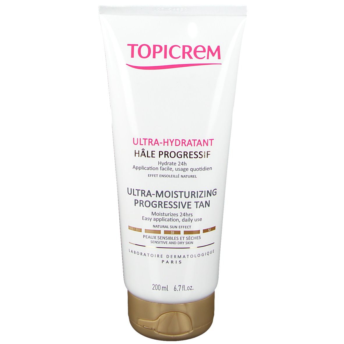 TOPICREM Ultra hydratant hâle progressif