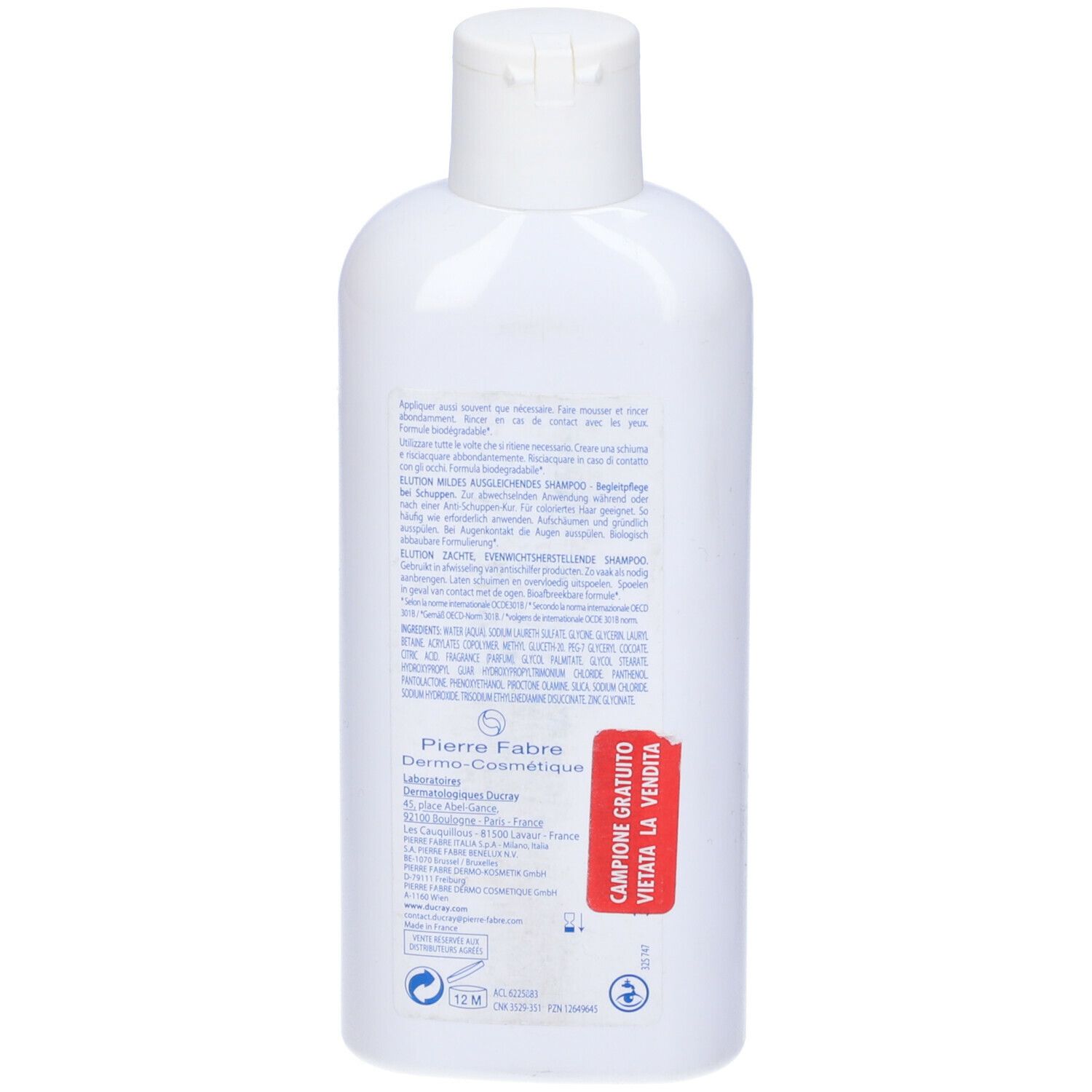 B. Ducray  Elution shampoo