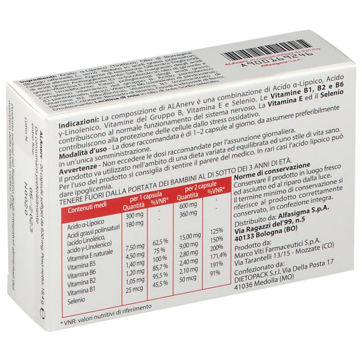 ALAnerv Capsule Softgel