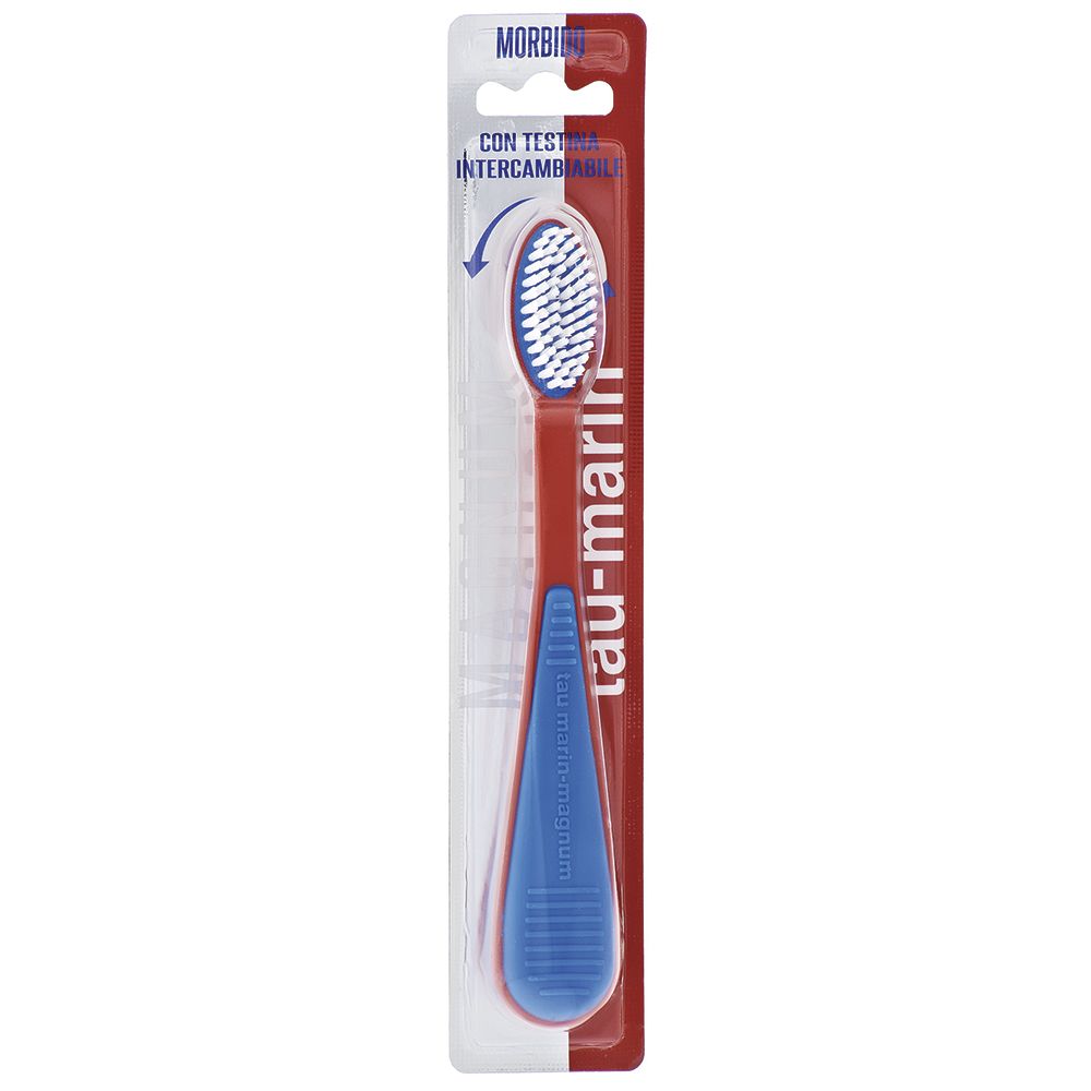 Tau-marin® Magnum Brosse à dents à tête interchangeable Soft