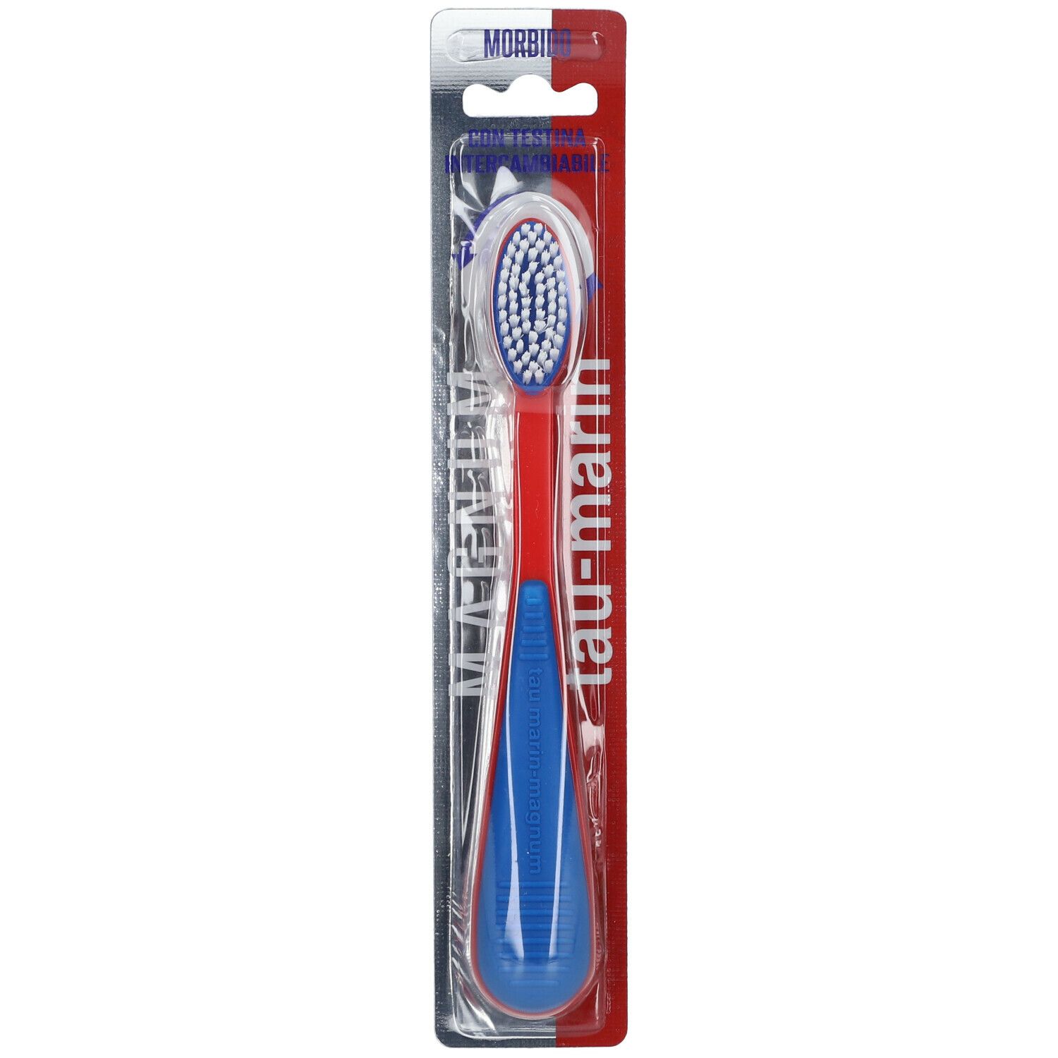 Tau-marin® Magnum Brosse à dents à tête interchangeable Soft