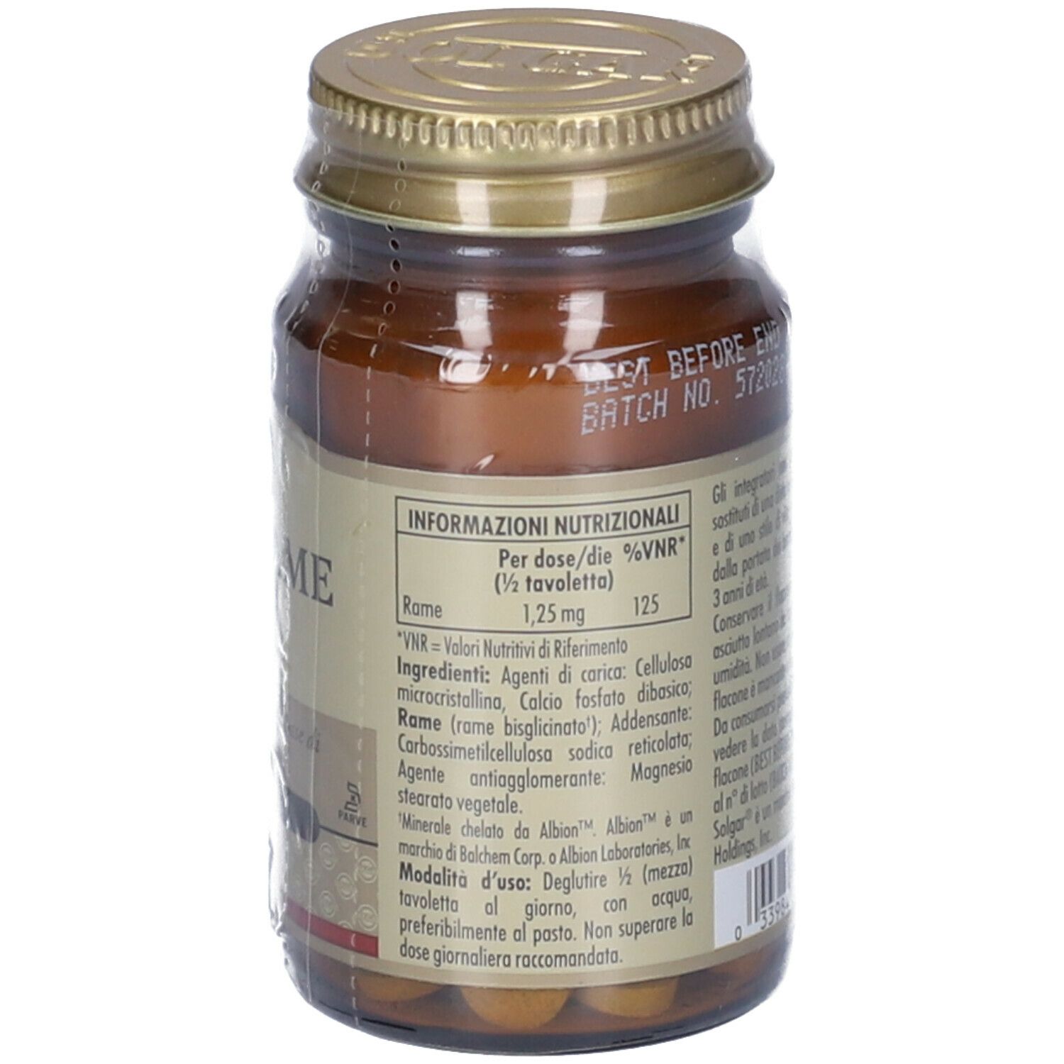 SOLGAR® Oligo Cuivre Plus
