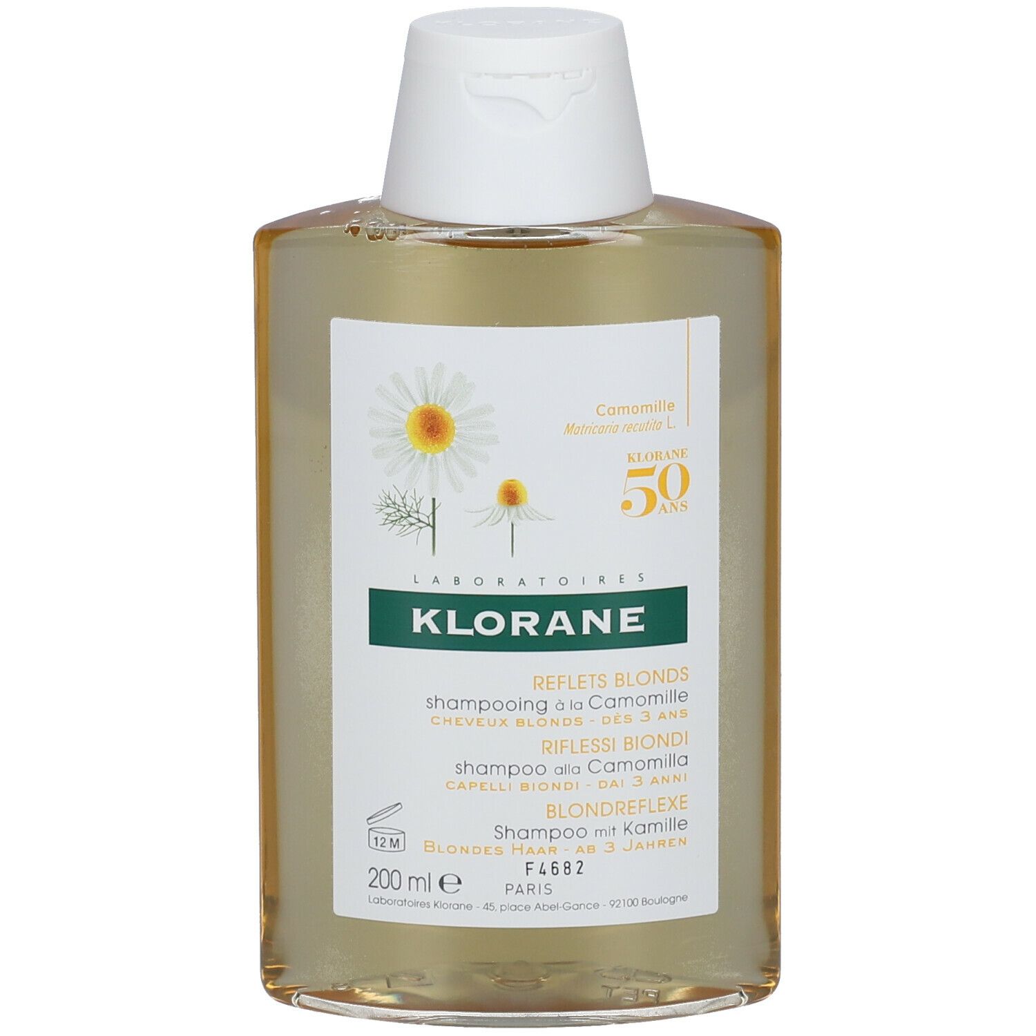 KLORANE SH CAMOMILLA 200ML