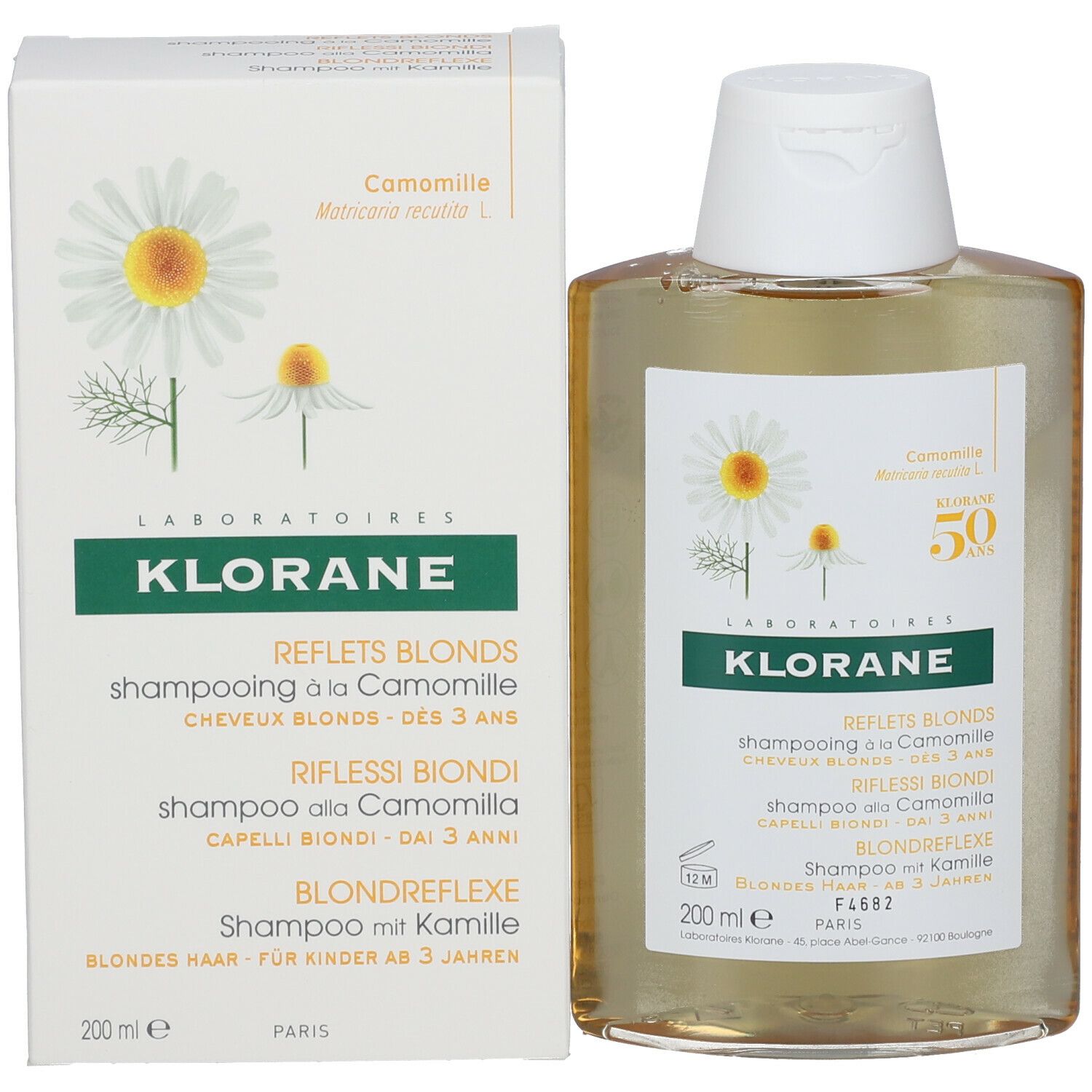 KLORANE SH CAMOMILLA 200ML