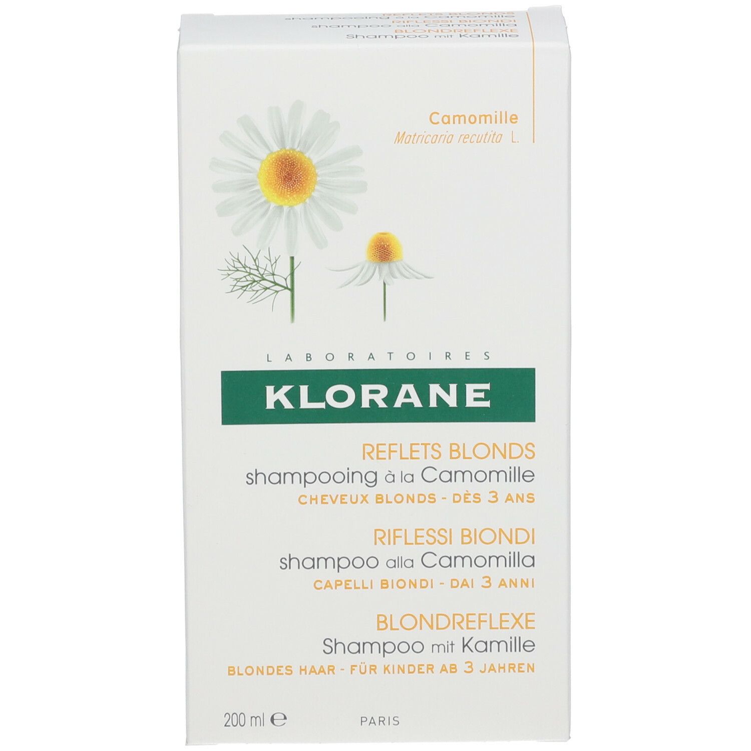 KLORANE SH CAMOMILLA 200ML