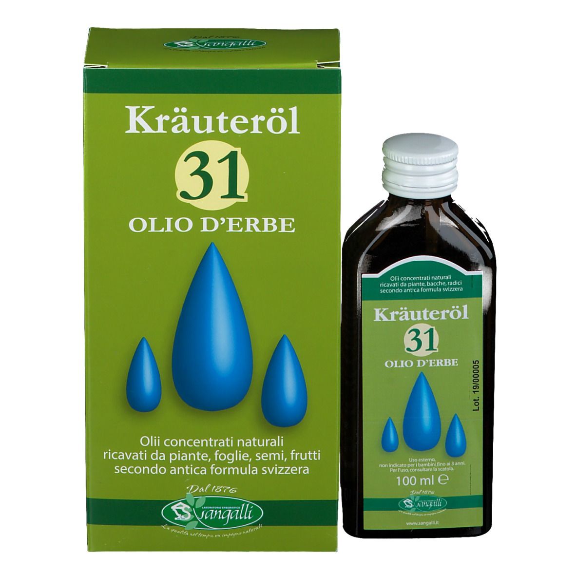 Sangalli - Kräuteröl 31 100ml