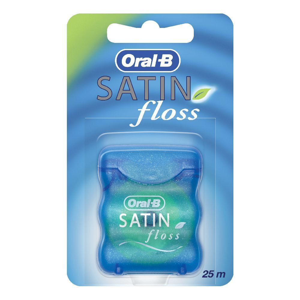 Oral-B® Zahnseide SATINfloss 25 m blau Blisterkarte