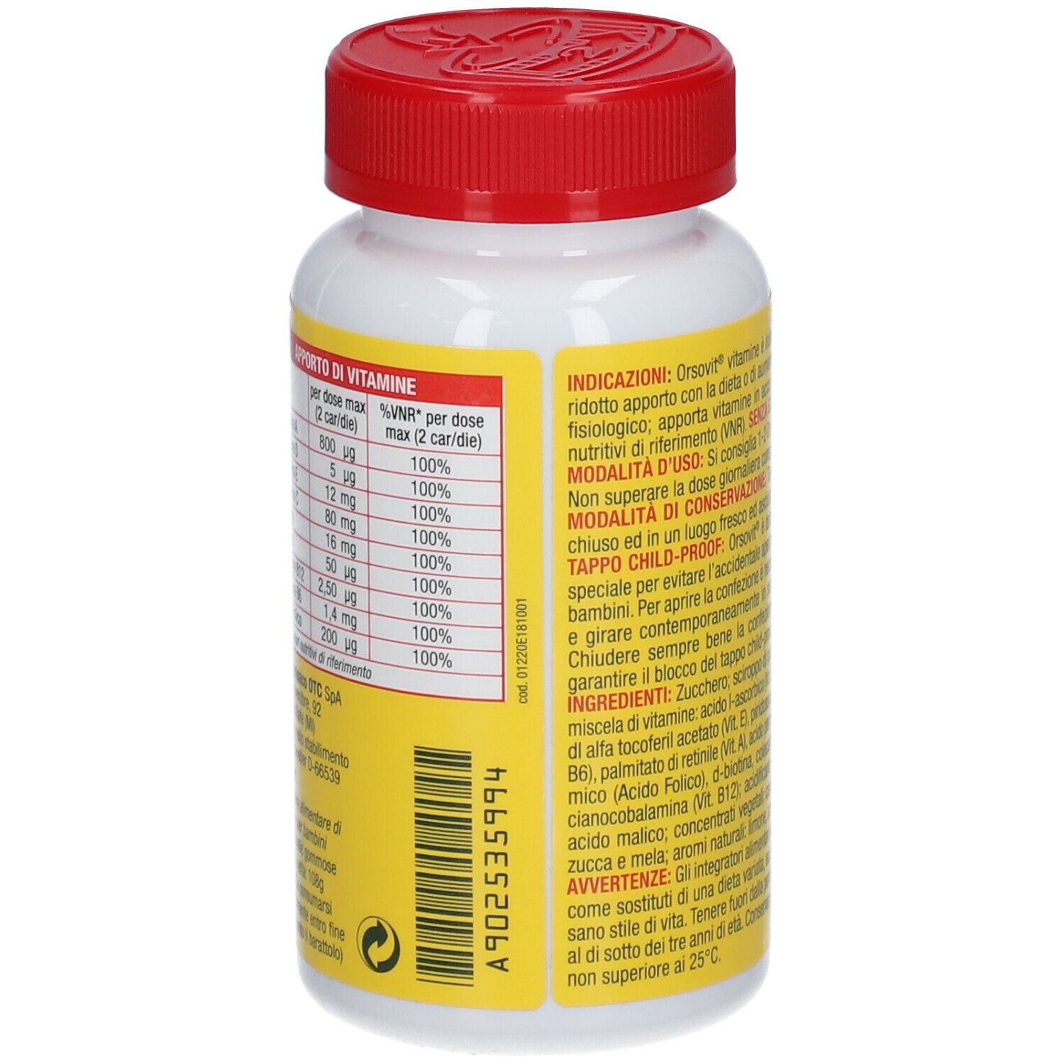 Orsovit® Gummibonbons mit Fruchtgeschmack