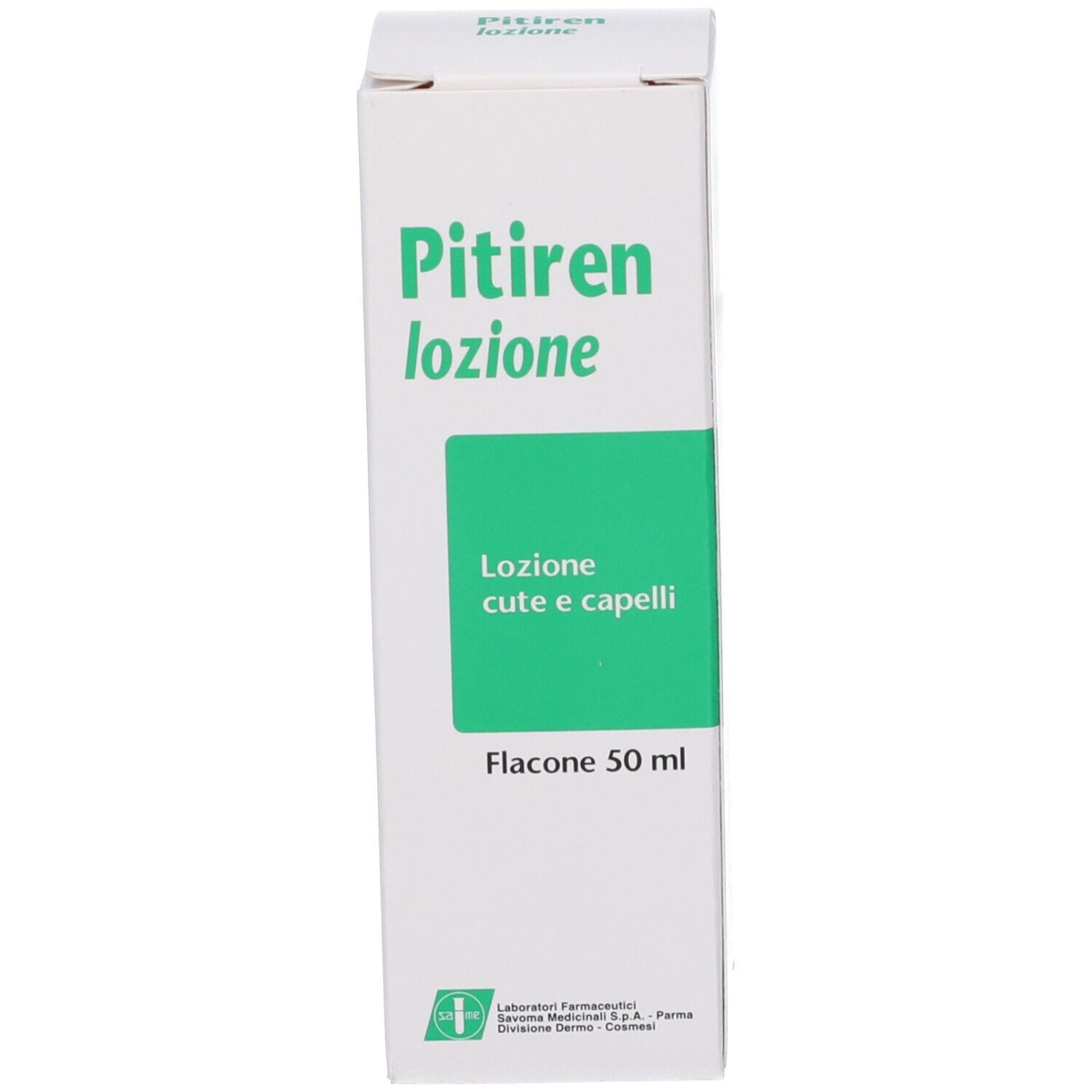 Emballage pour Pitiren lozione, 50 ml.