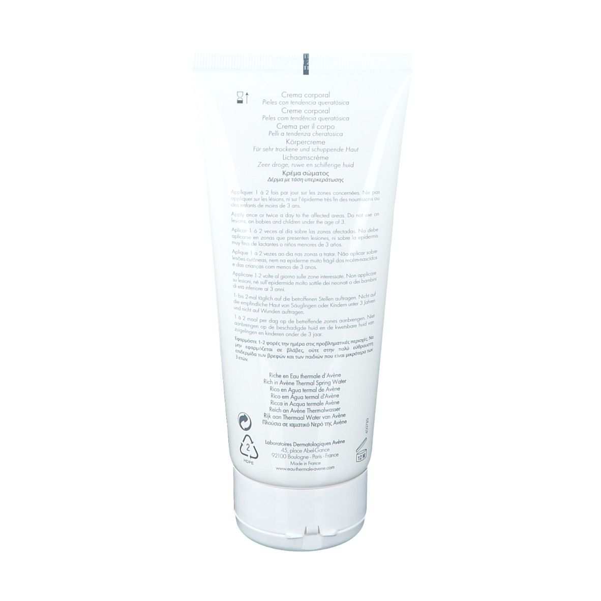 Avène Akérat 10 Körpercreme